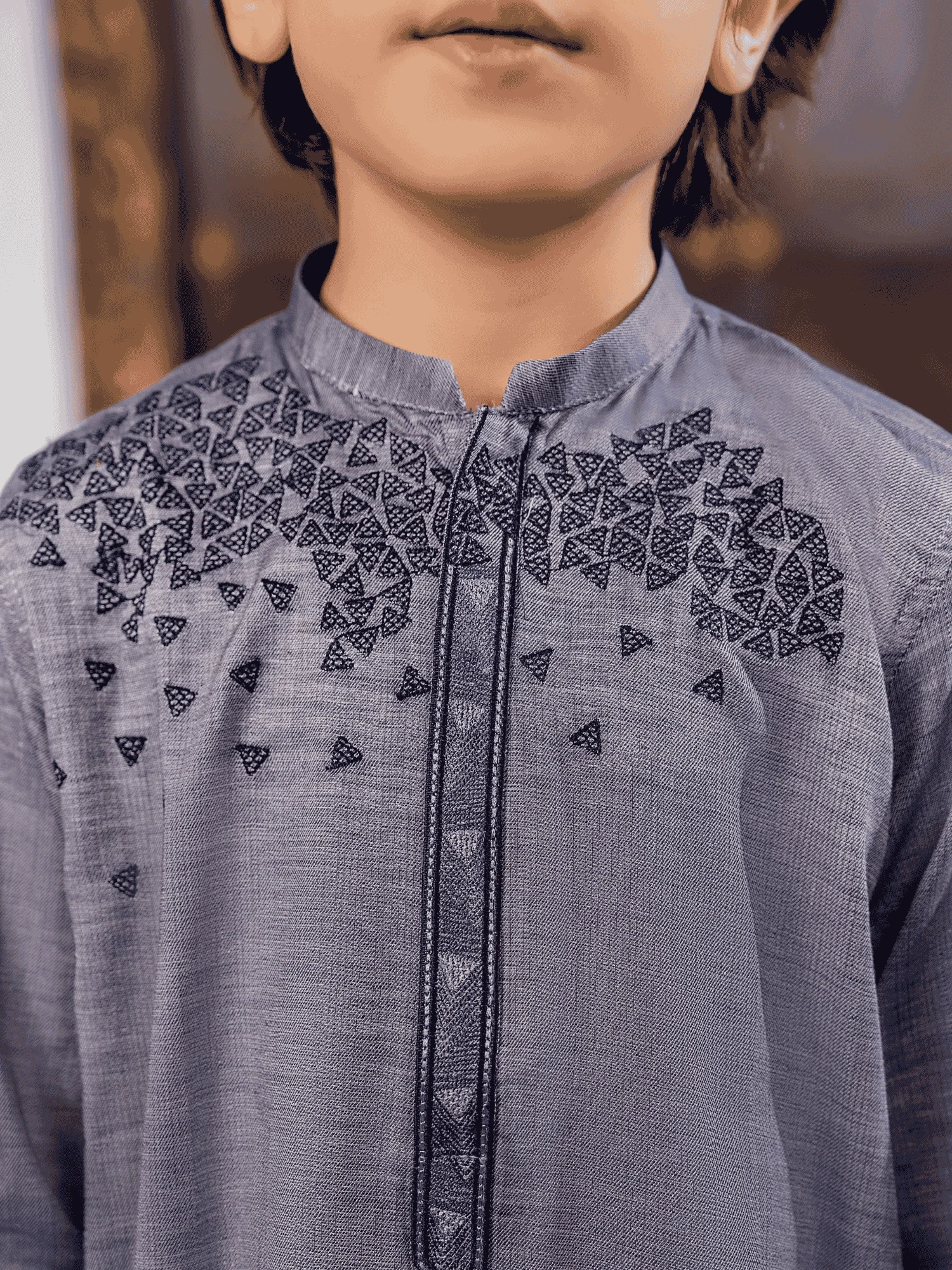 Boys Embroidered Kurta ART VB199-A - Image 9