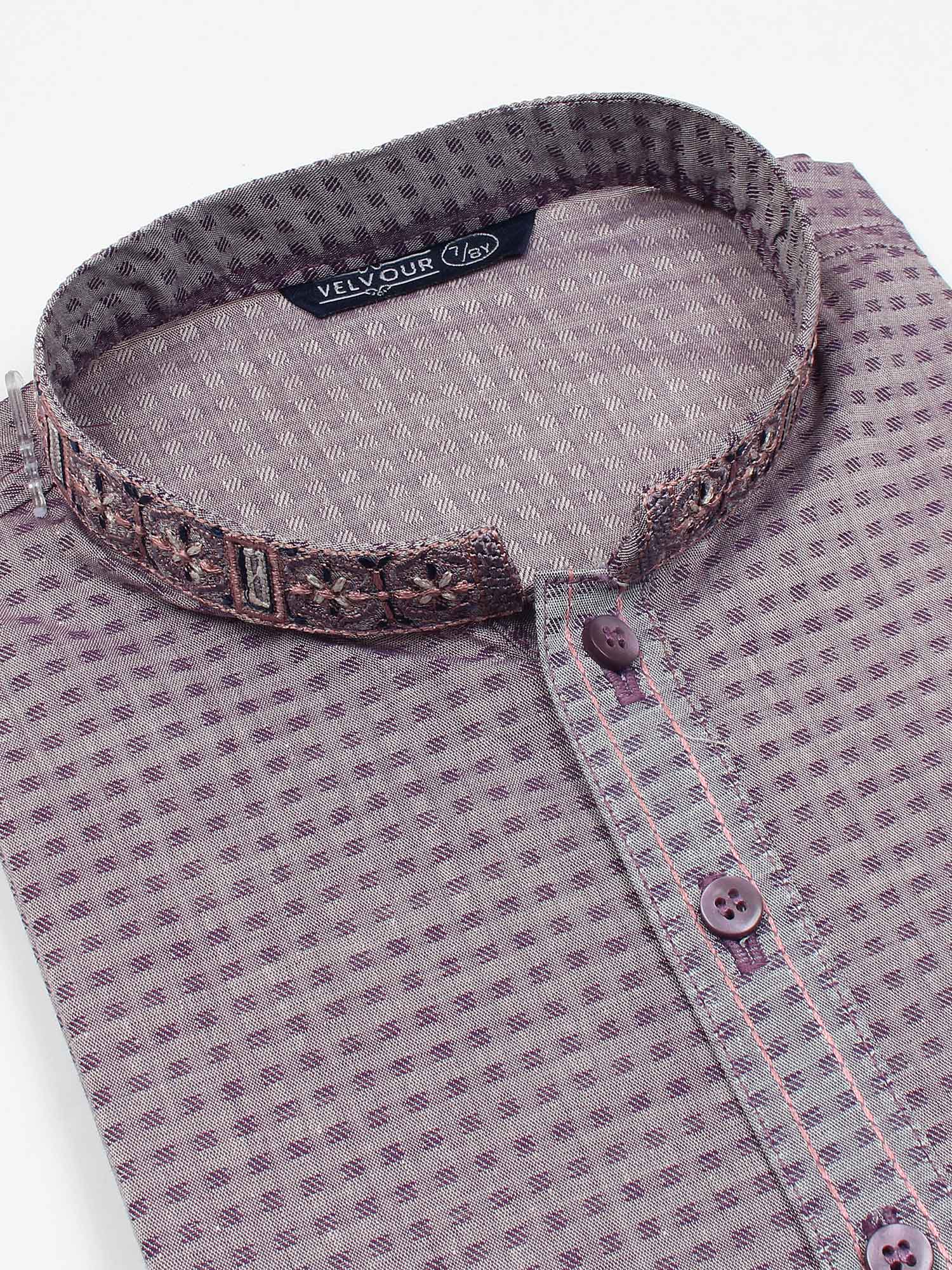 Boys Embroidered Kurta ART VB201-B - Image 9