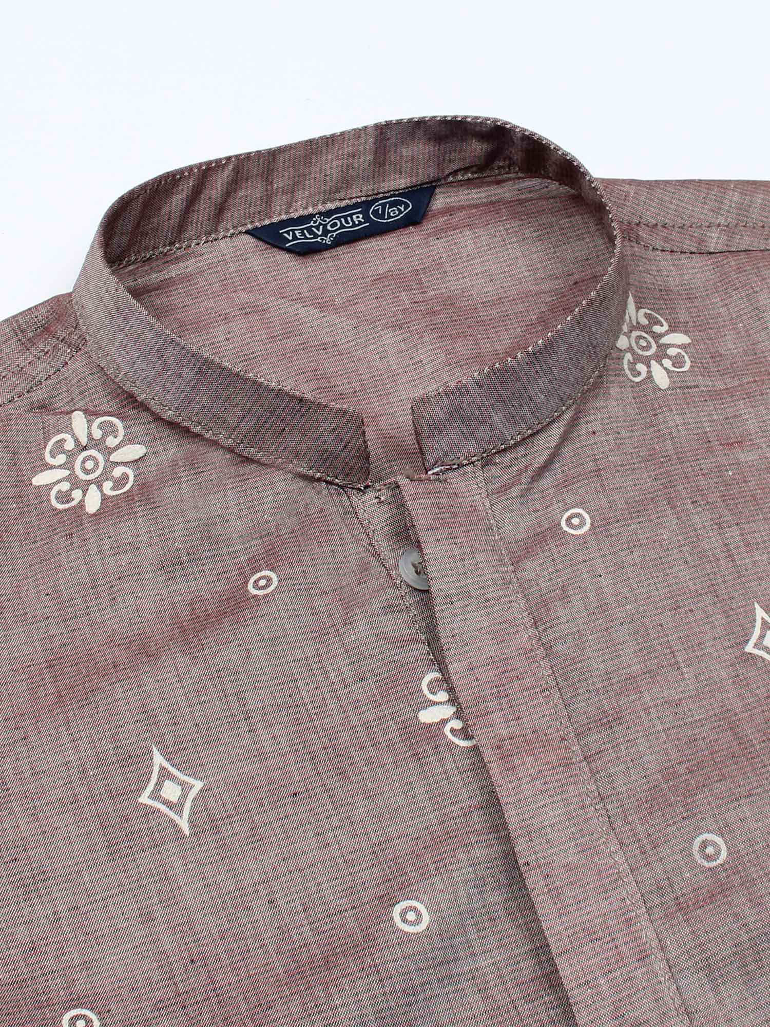 Boys Printed Kurta ART VB203-A - Image 3