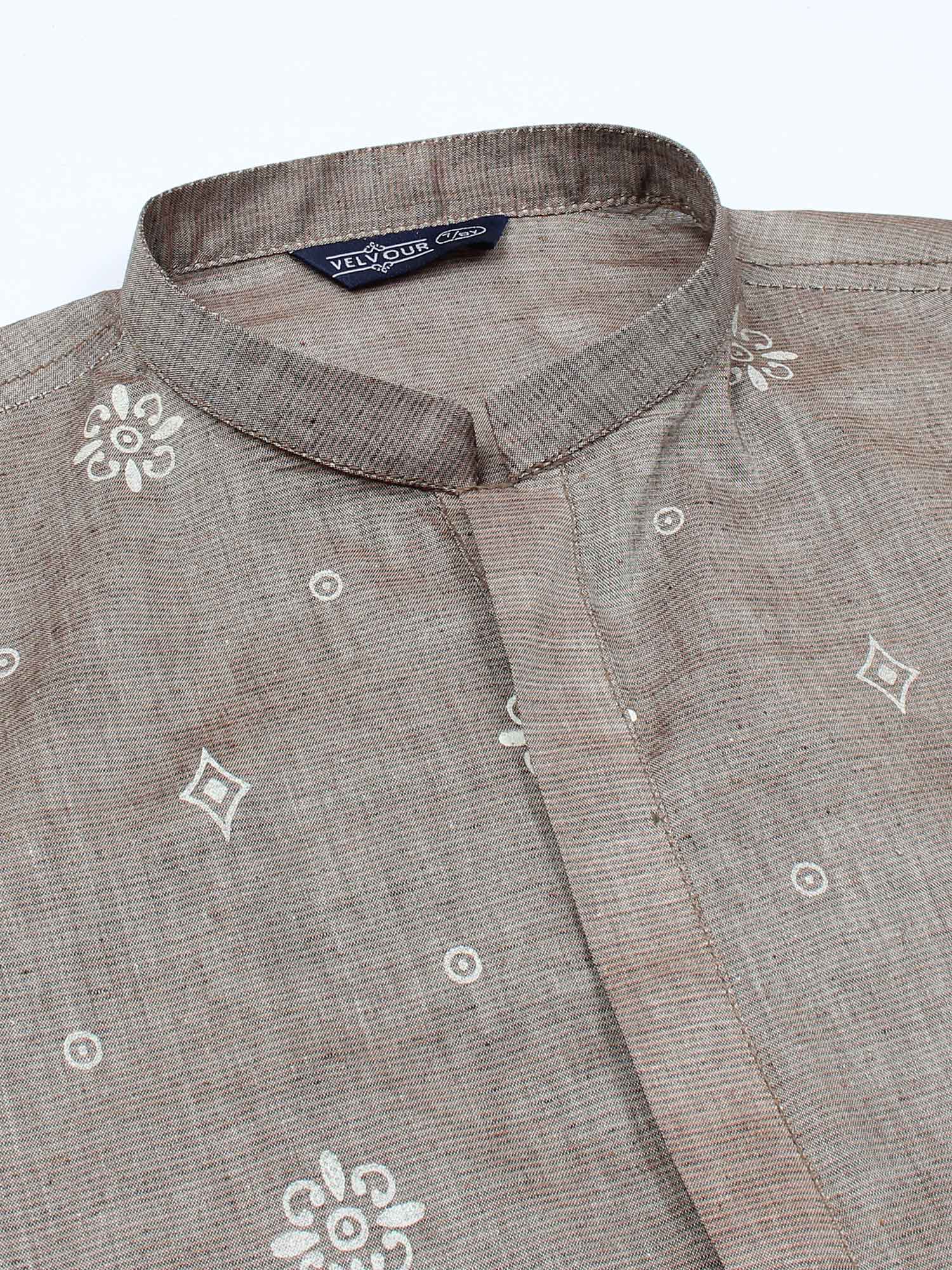 Boys Printed Kurta ART VB203-B - Image 3