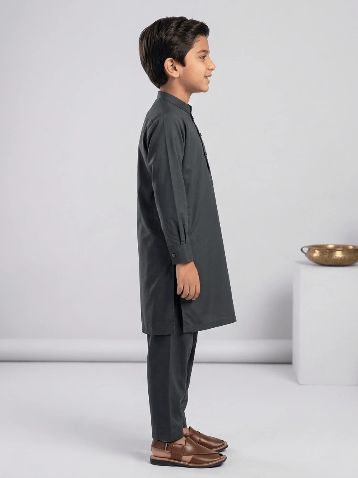 Boys Kurta Shalwar 2Pc suit VB210-C - Image 2