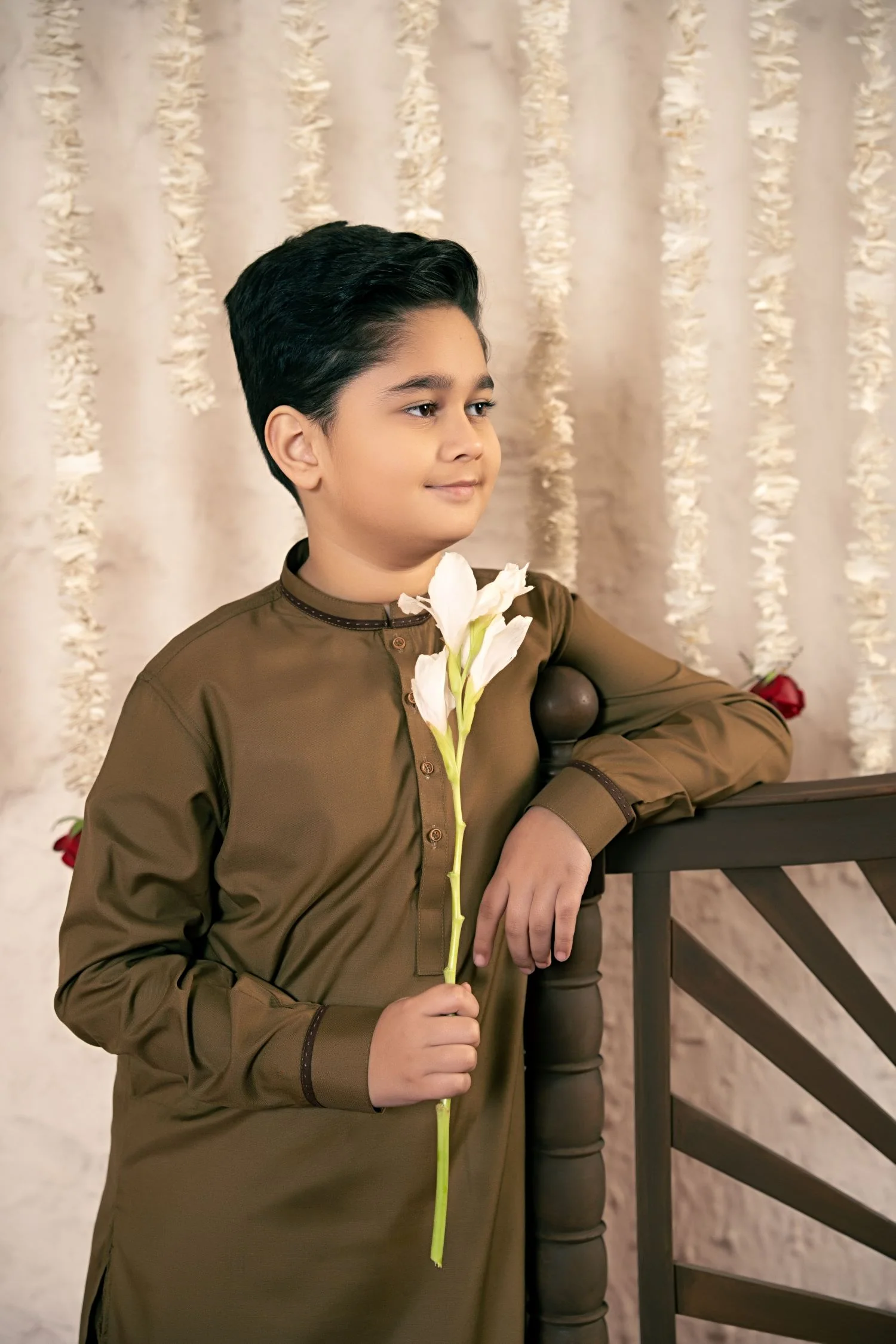 Boys Kurta Shalwar Suit Set ART #VB0086 - Image 5