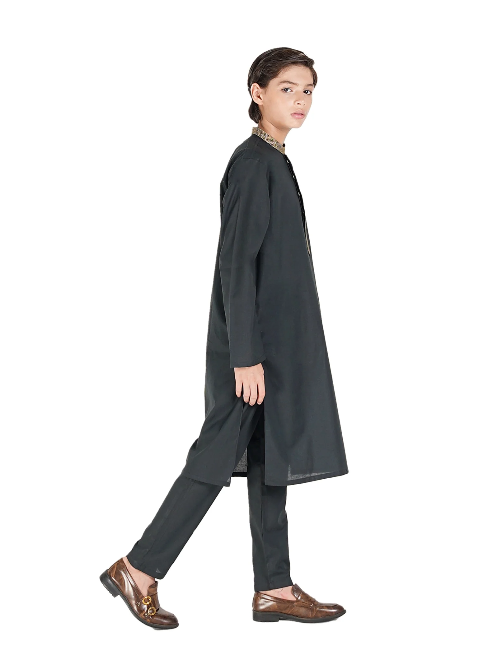 Boys Kurta Trouser Suit 2Pc VB171-B - Image 7