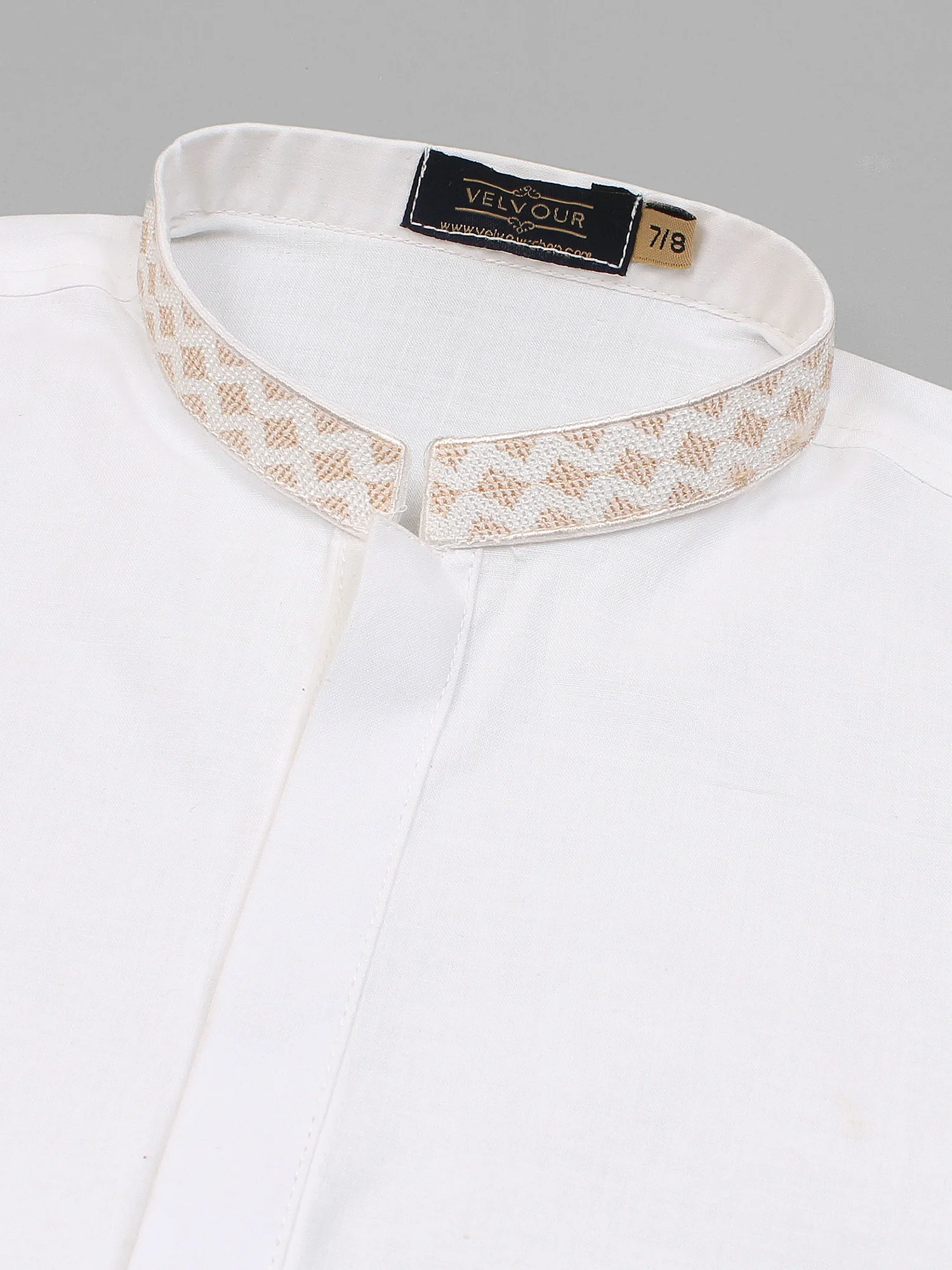 Boys Kurta Trouser Suit 2Pc VB172-D - Image 4