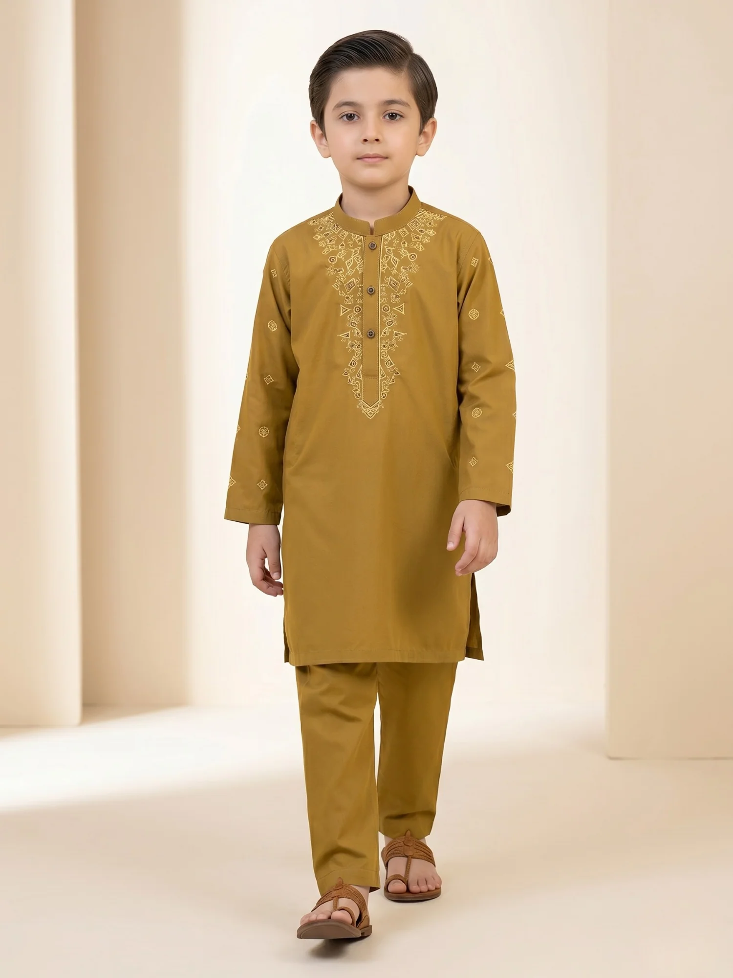 Boys Kurta Trouser Suit 2Pc VB175-E