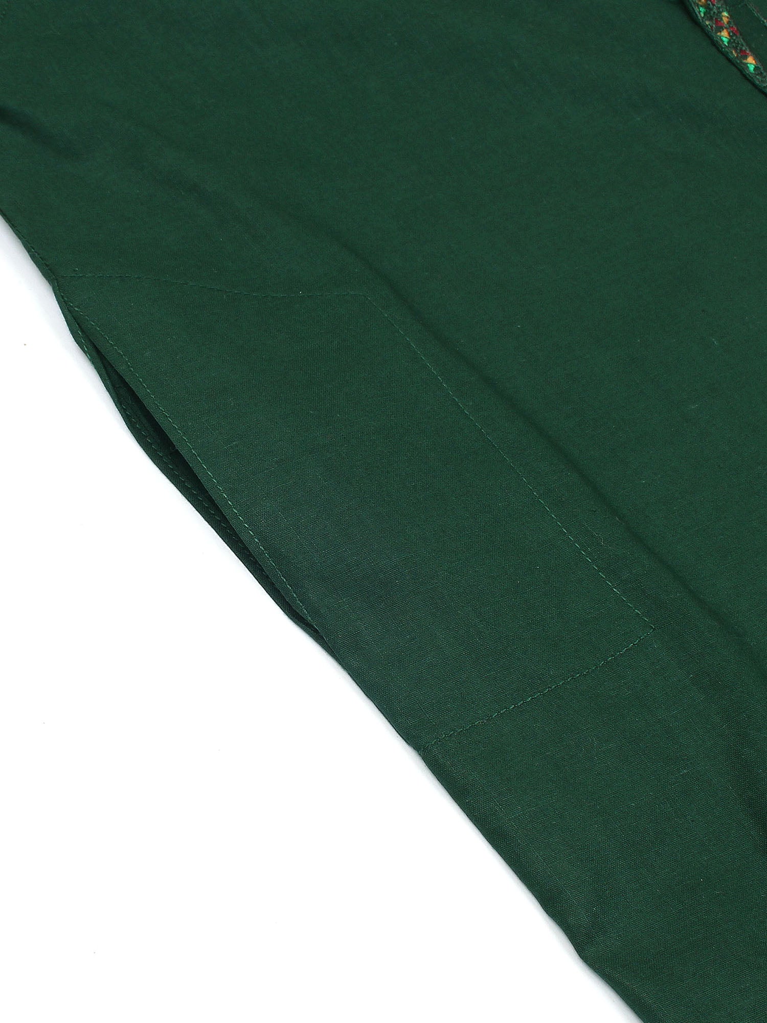 Boys Kurta Trouser Suit Set ART #VB142-B Green - Image 8