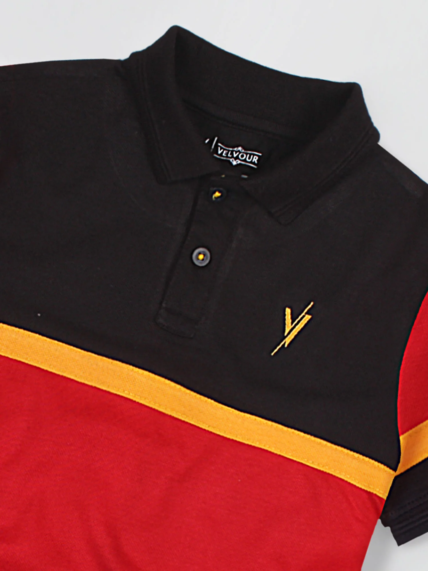 Boys Polo Shirt by Velvour Art# VP04-D - Image 3