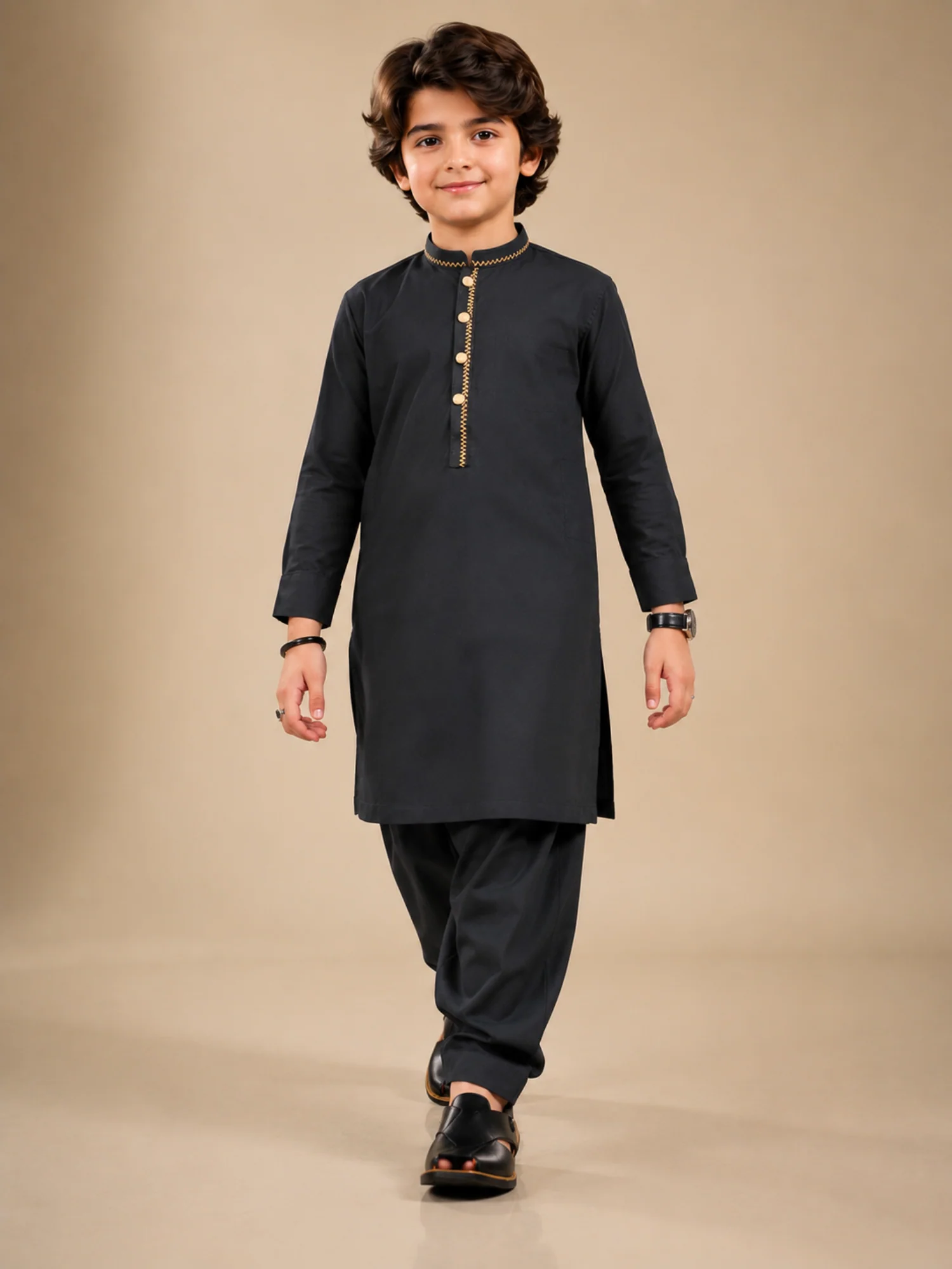 Boys Shalwar Kameez 2Pc VB216-A - Image 2