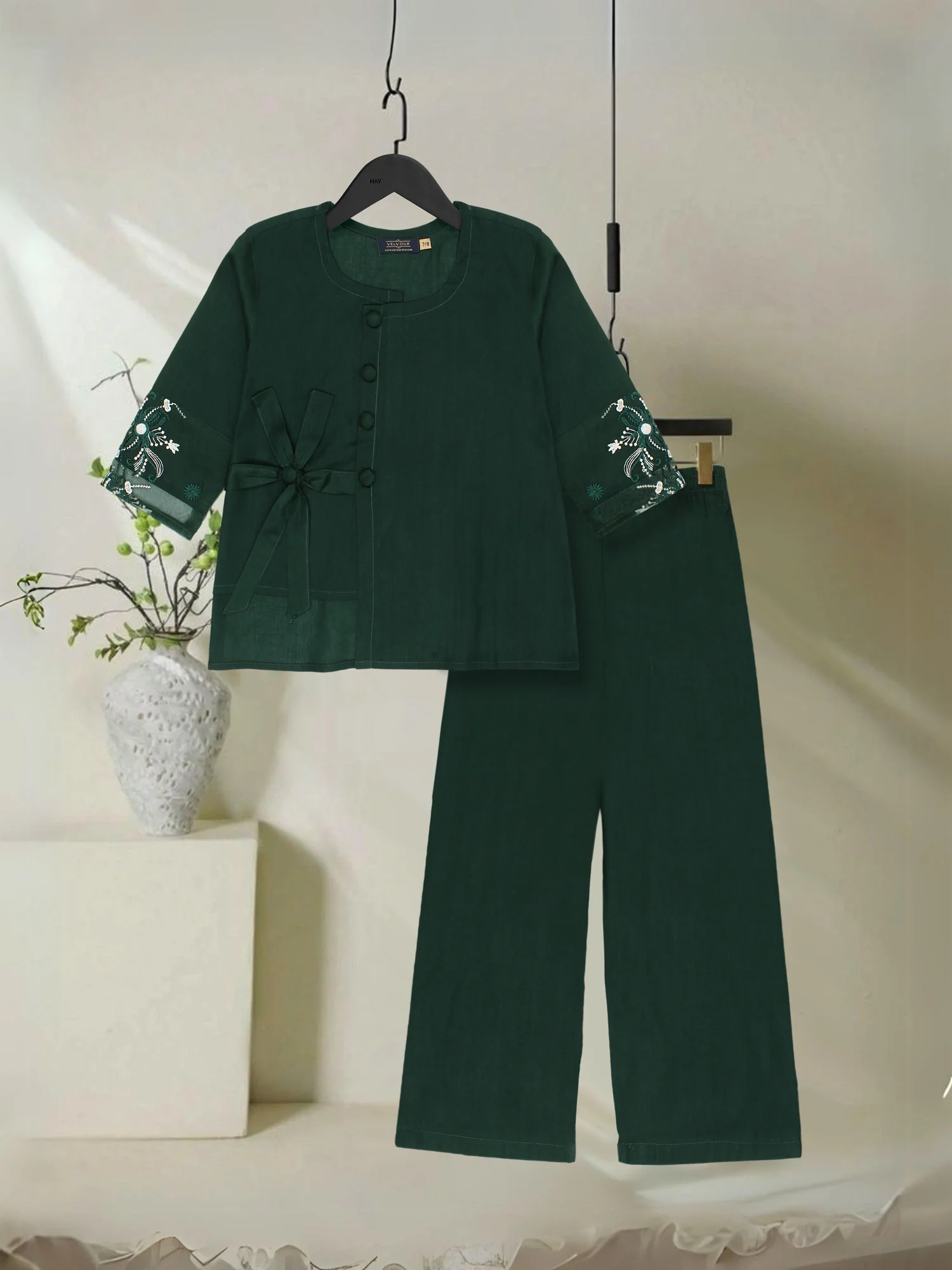 Embroidered Girls Co Ord Set VG174-A - Image 6