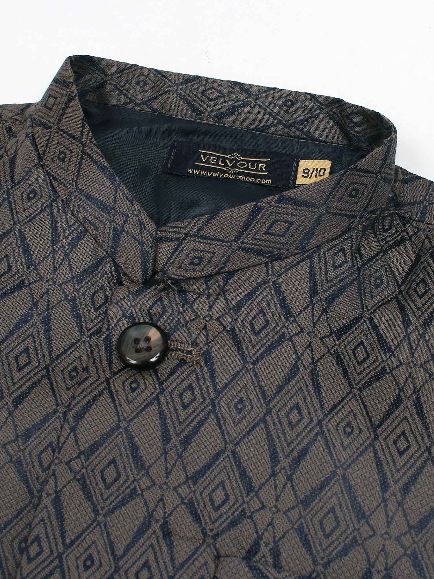 Formal Waistcoat For Boys ART #VW05-B - Image 2