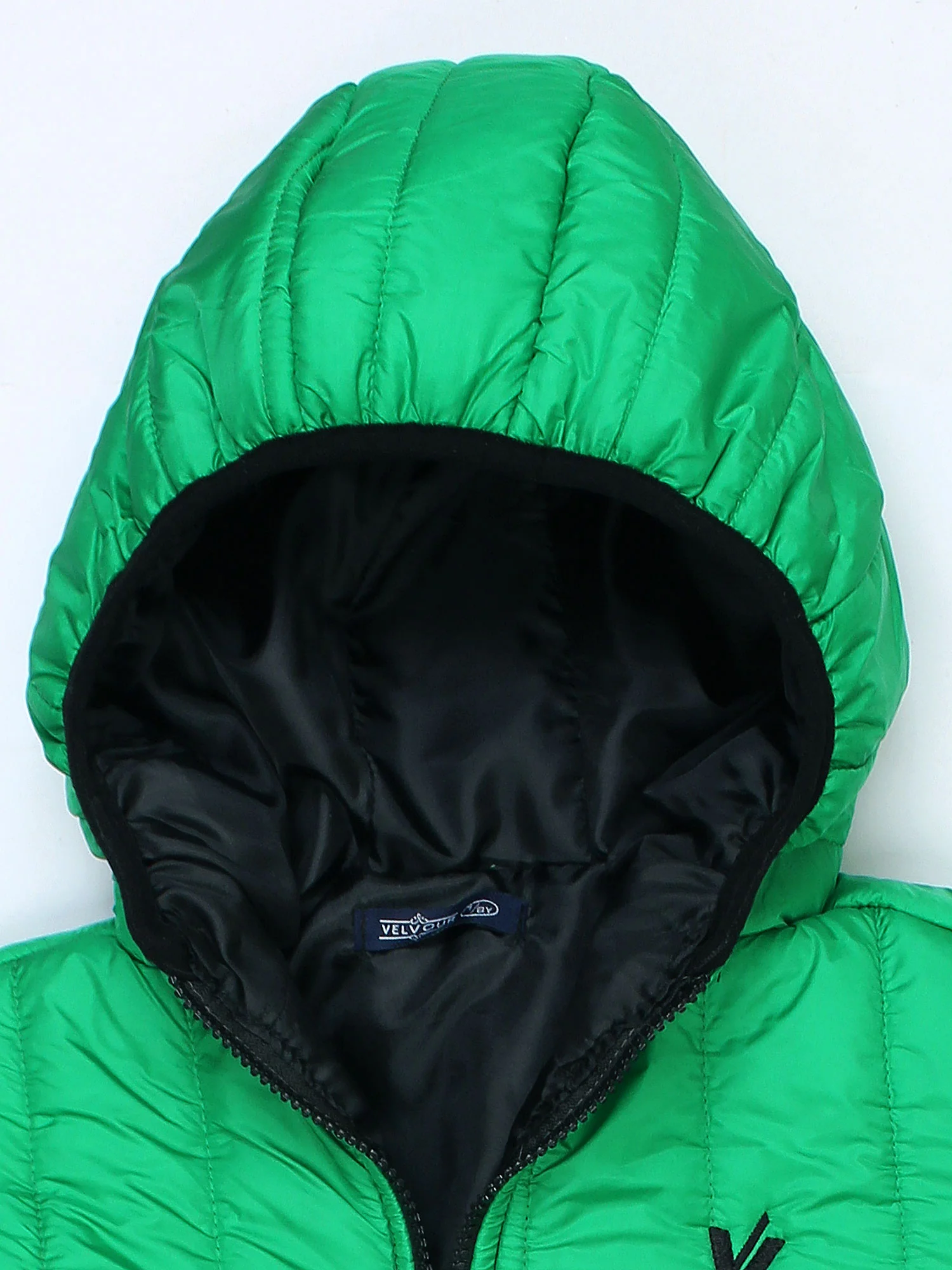 Full Sleeves Hooded Puffer Jacket Boys & Girls VJ25-B - Image 2
