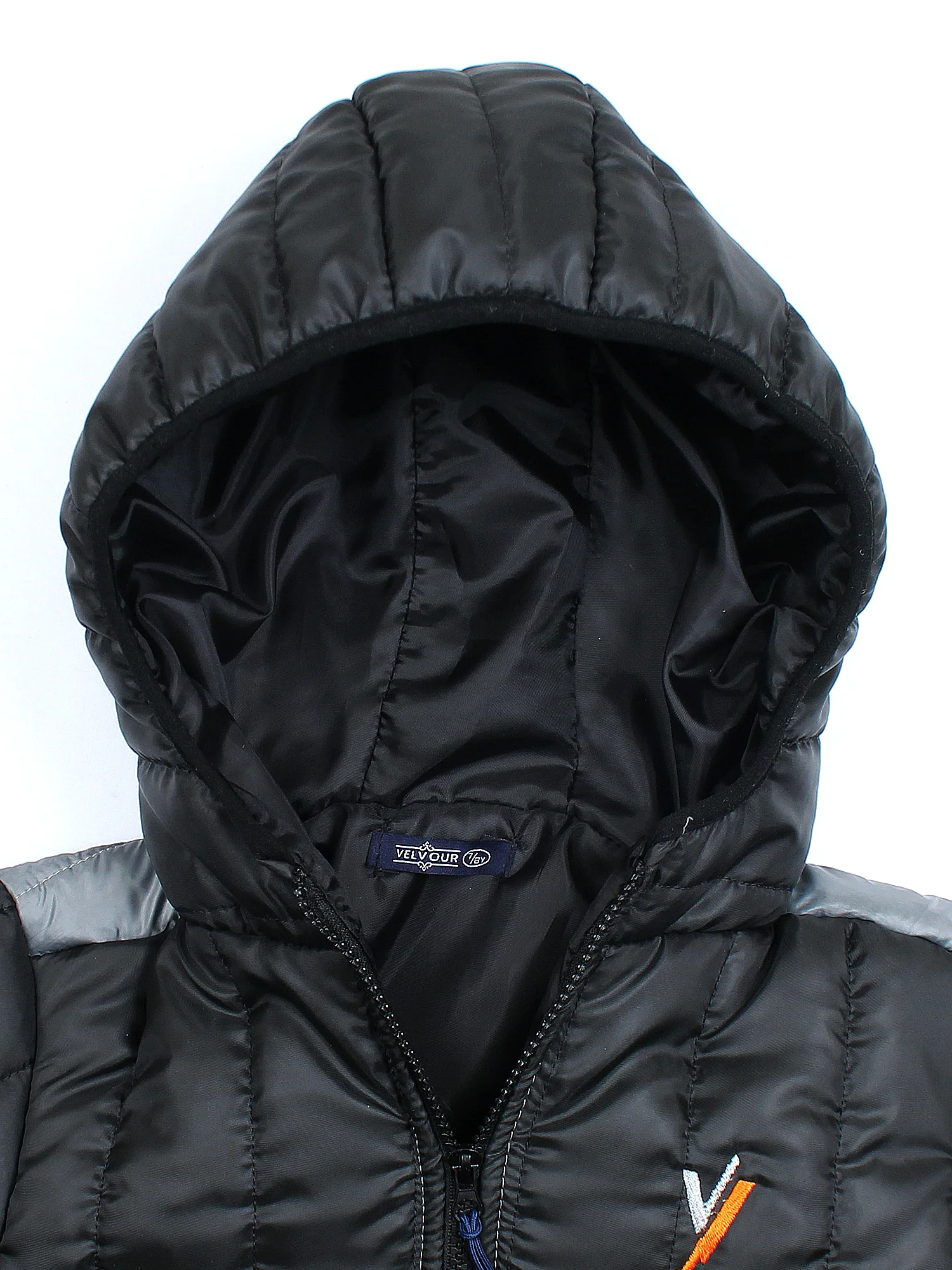 Full Sleeves Hooded Puffer Jacket Boys & Girls VJ012-C - Image 2