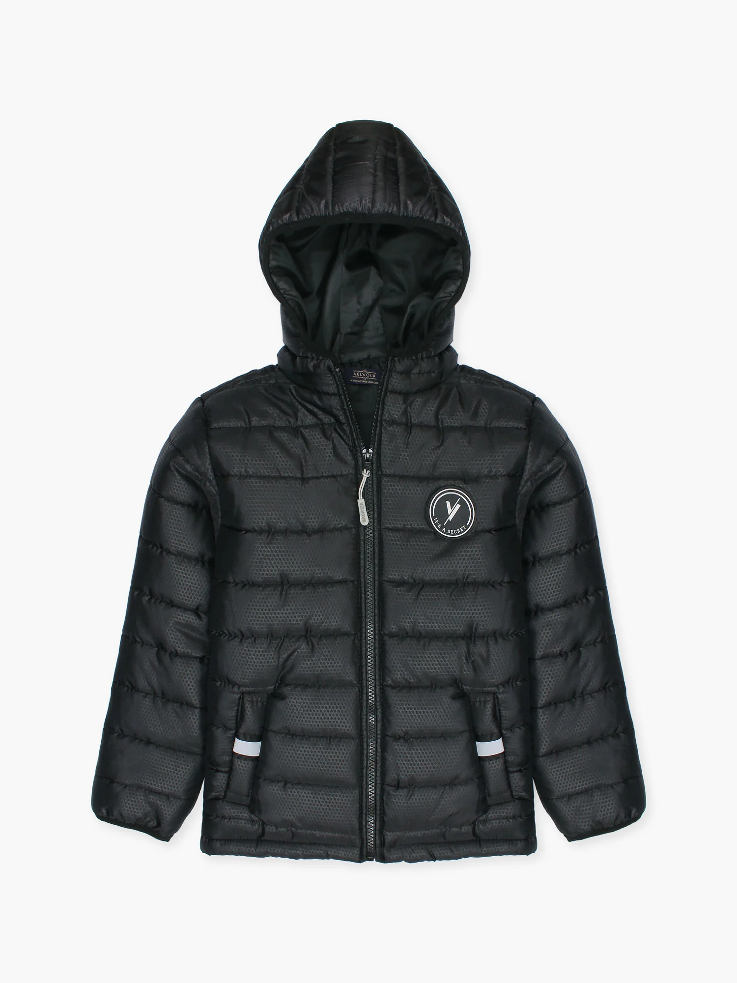 Full Sleeves Hooded Puffer Jacket Boys & Girls VJ64-A