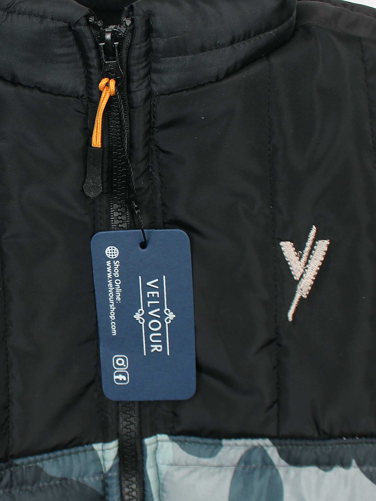 Full Sleeves Puffer Jacket Boys & Girls VJ39-A - Image 3