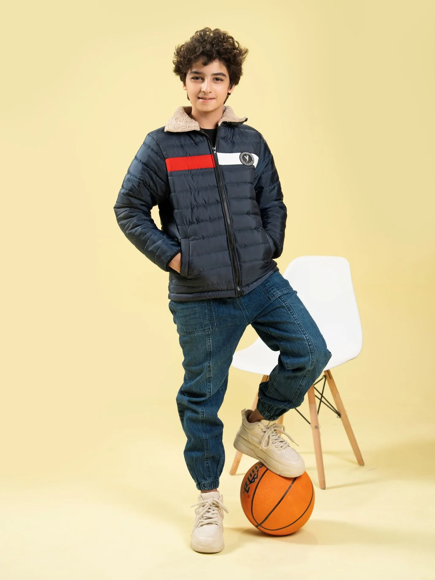 Full Sleeves Puffer Jacket Boys & Girls VJ74-A