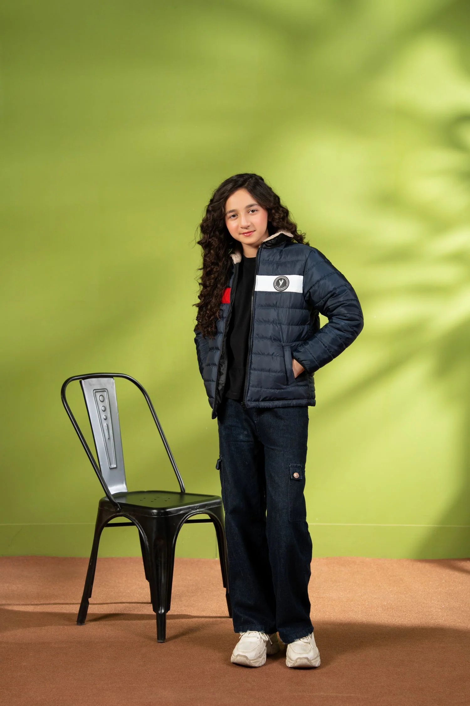 Full Sleeves Puffer Jacket Boys & Girls VJ74-A - Image 3