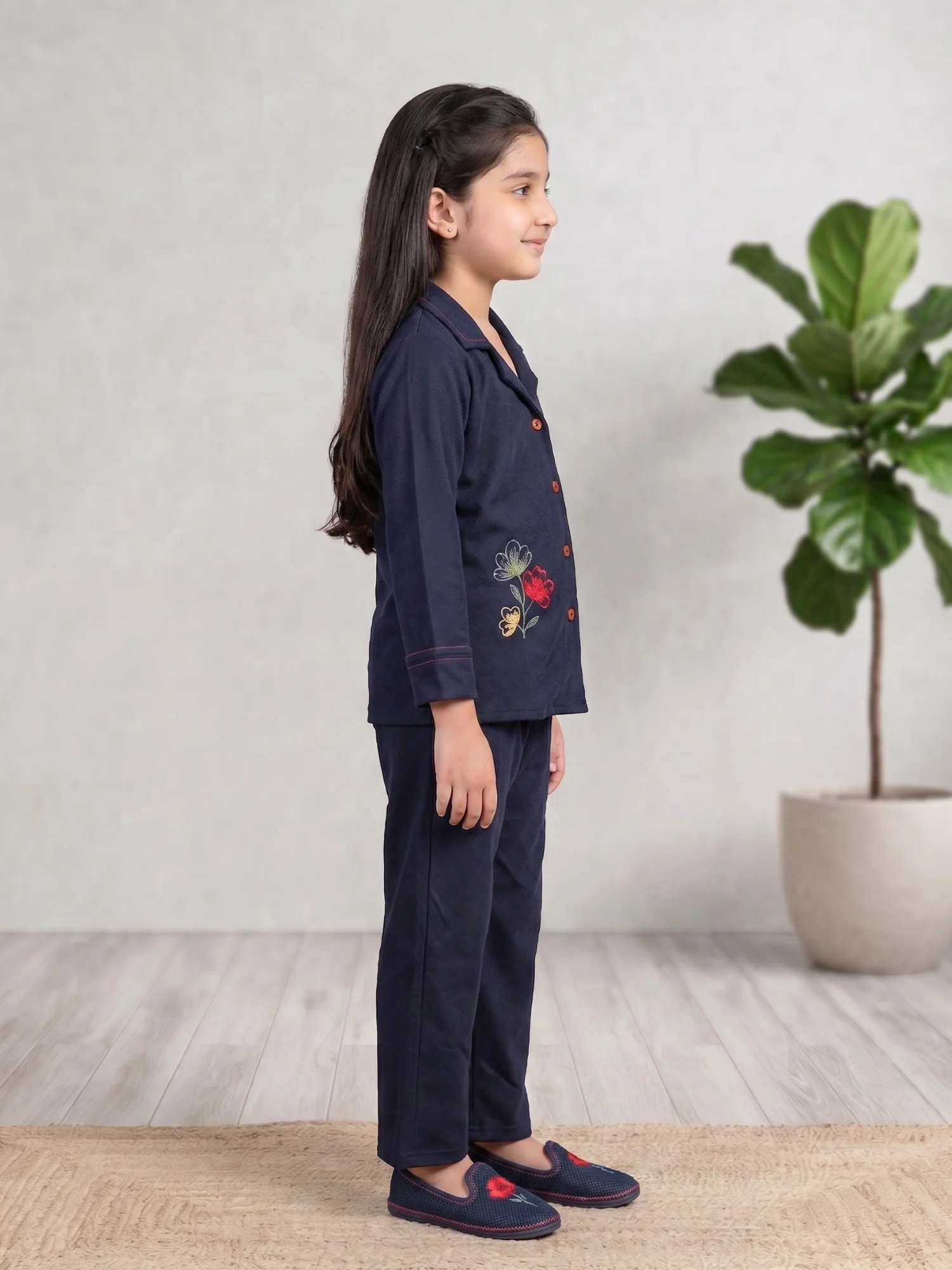 Girls Co Ord Set Embroidered VG217-A - Image 2