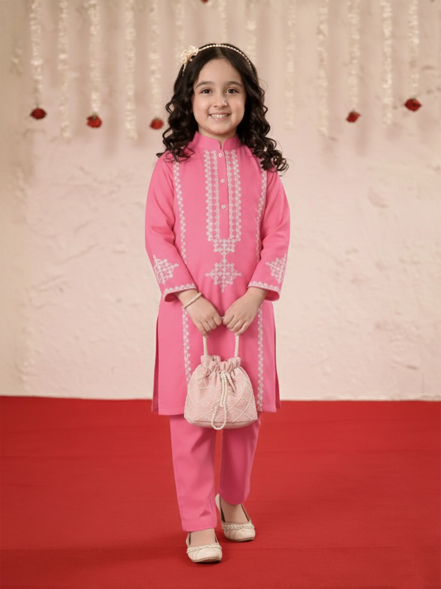 Girls Summer 2Pcs Suit VG103-A - Image 3