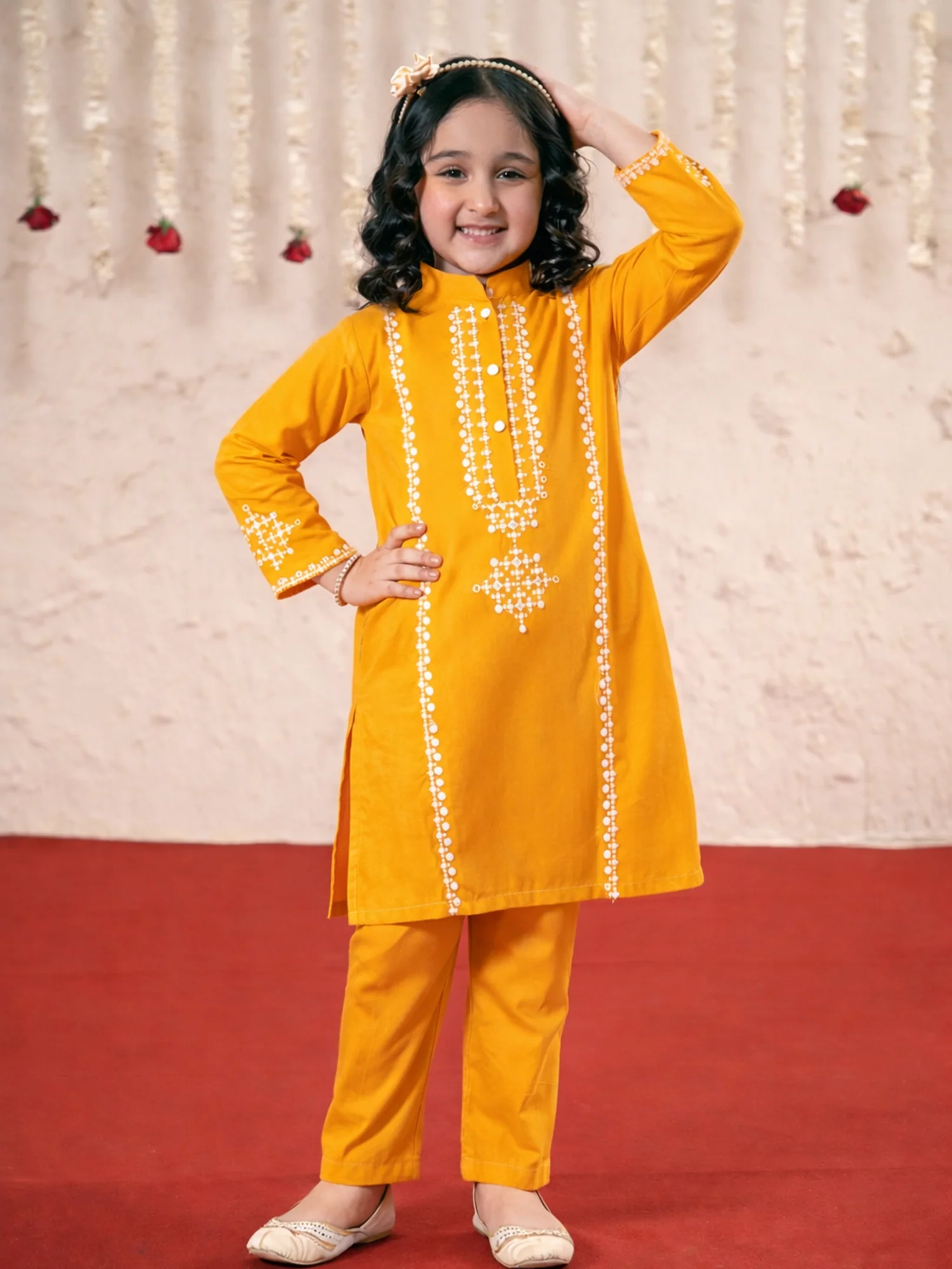 Girls Summer 2Pcs Suit VG103-B - Image 2