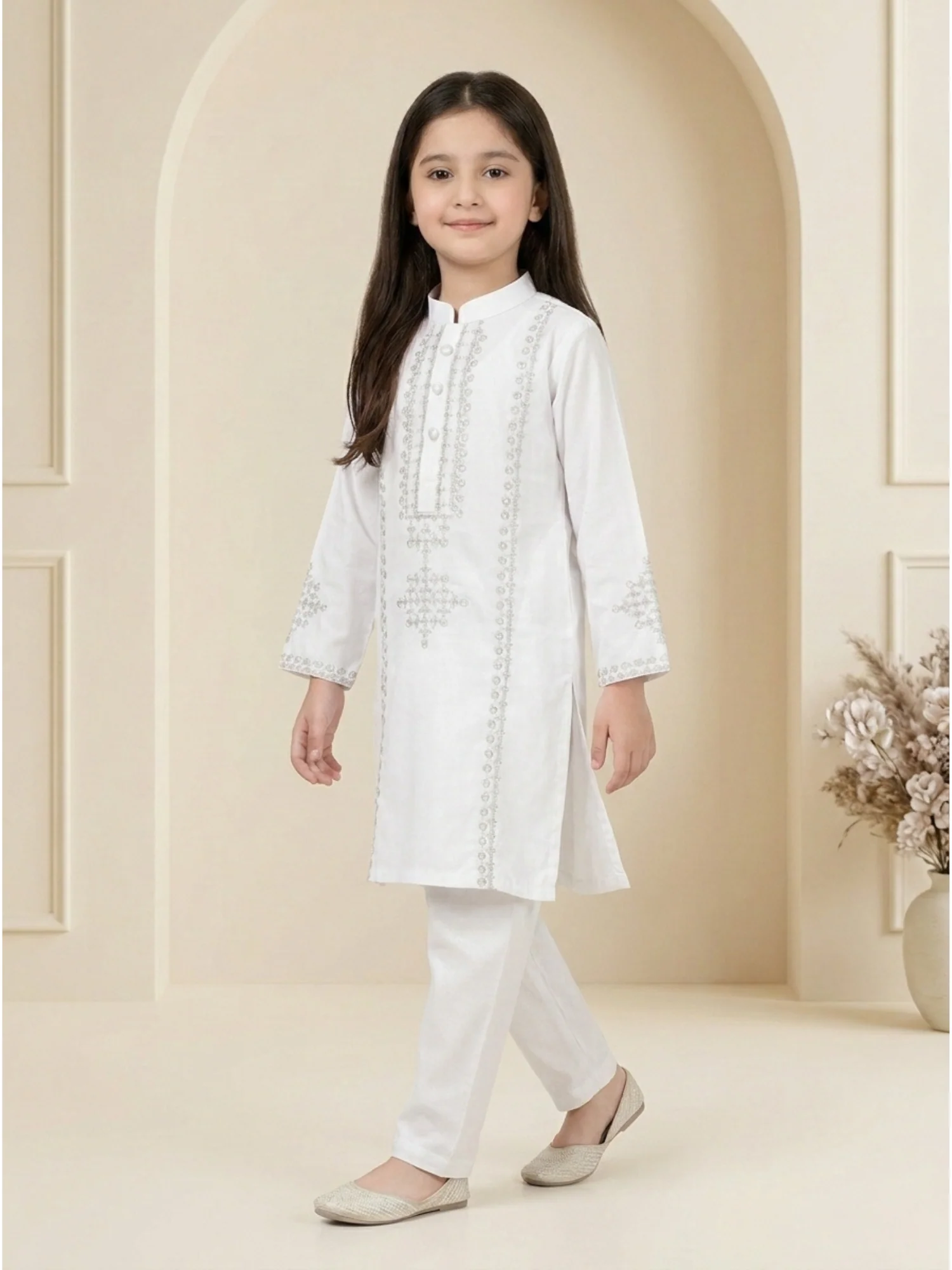 Girls Summer 2Pcs Suit VG103-D - Image 2