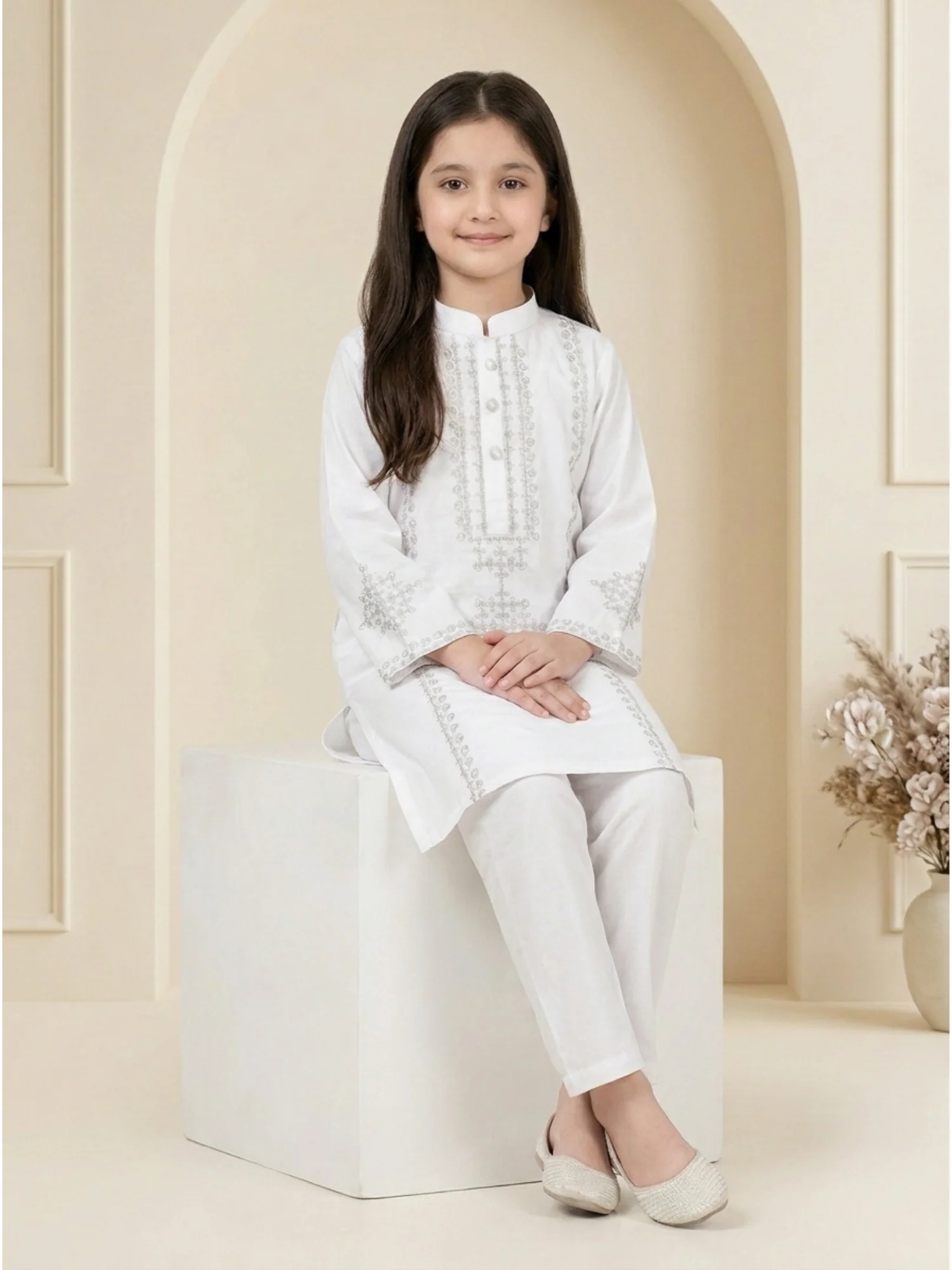 Girls Summer 2Pcs Suit VG103-D - Image 3