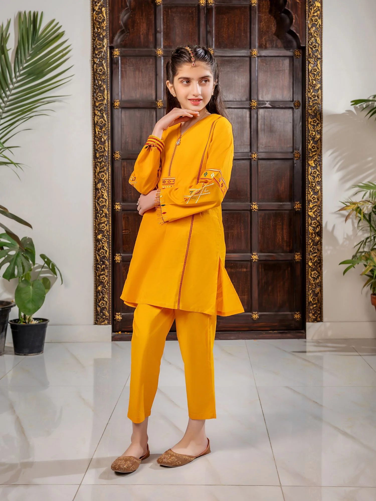Girls Summer 2Pcs Suit VG106-A - Image 5