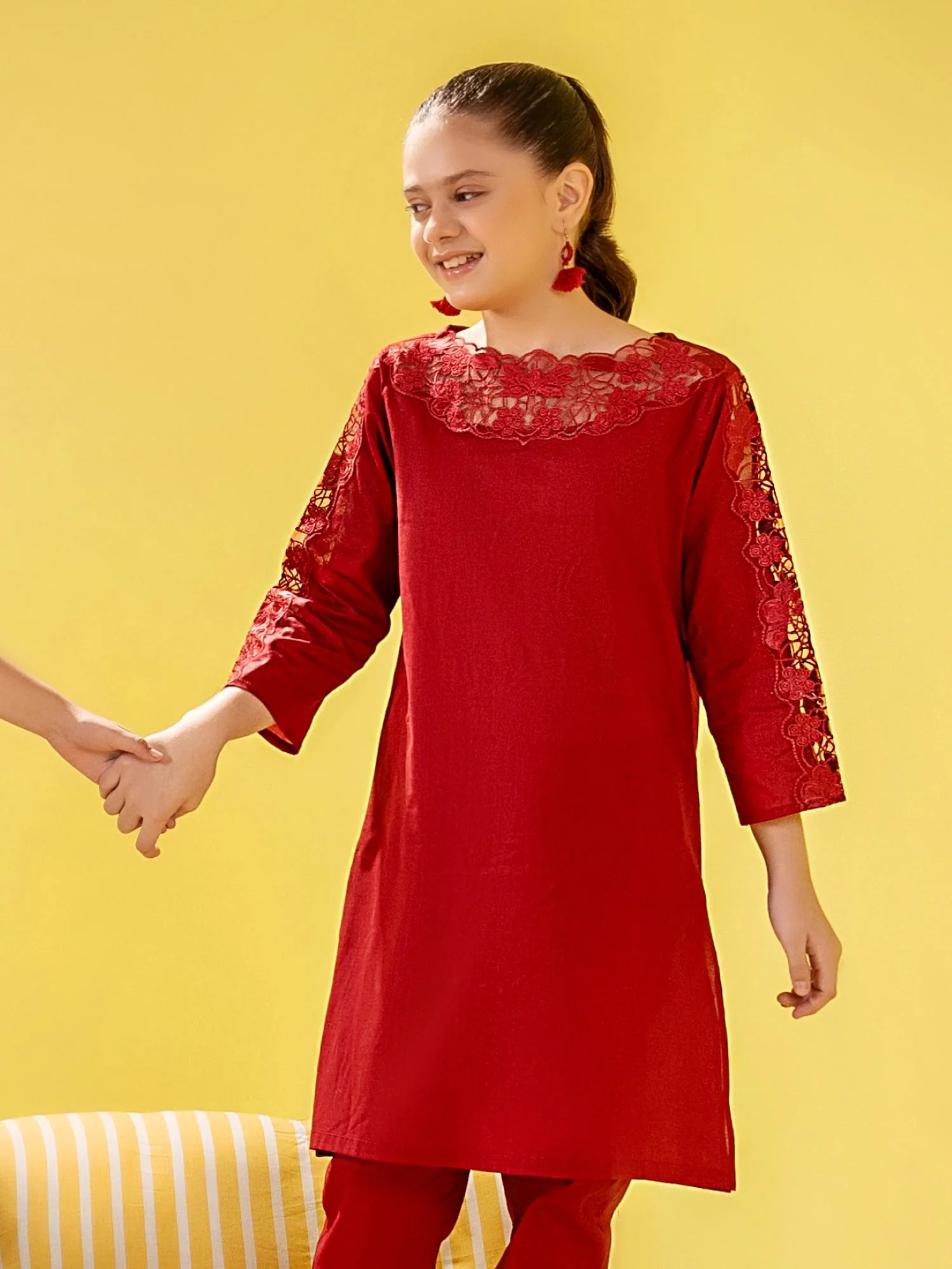 Girls Summer 2Pcs Suit VG154-A - Image 2