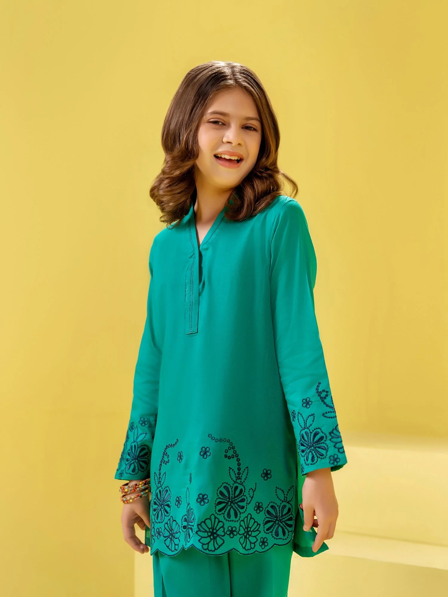 Girls Summer 2Pcs Suit VG155-A - Image 2
