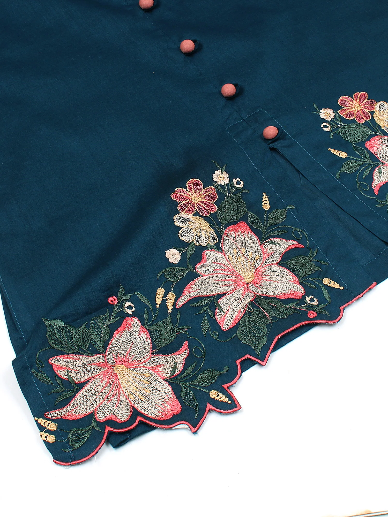 Girls Summer 2Pcs Suit VG78-D Ligth Navy - Image 3