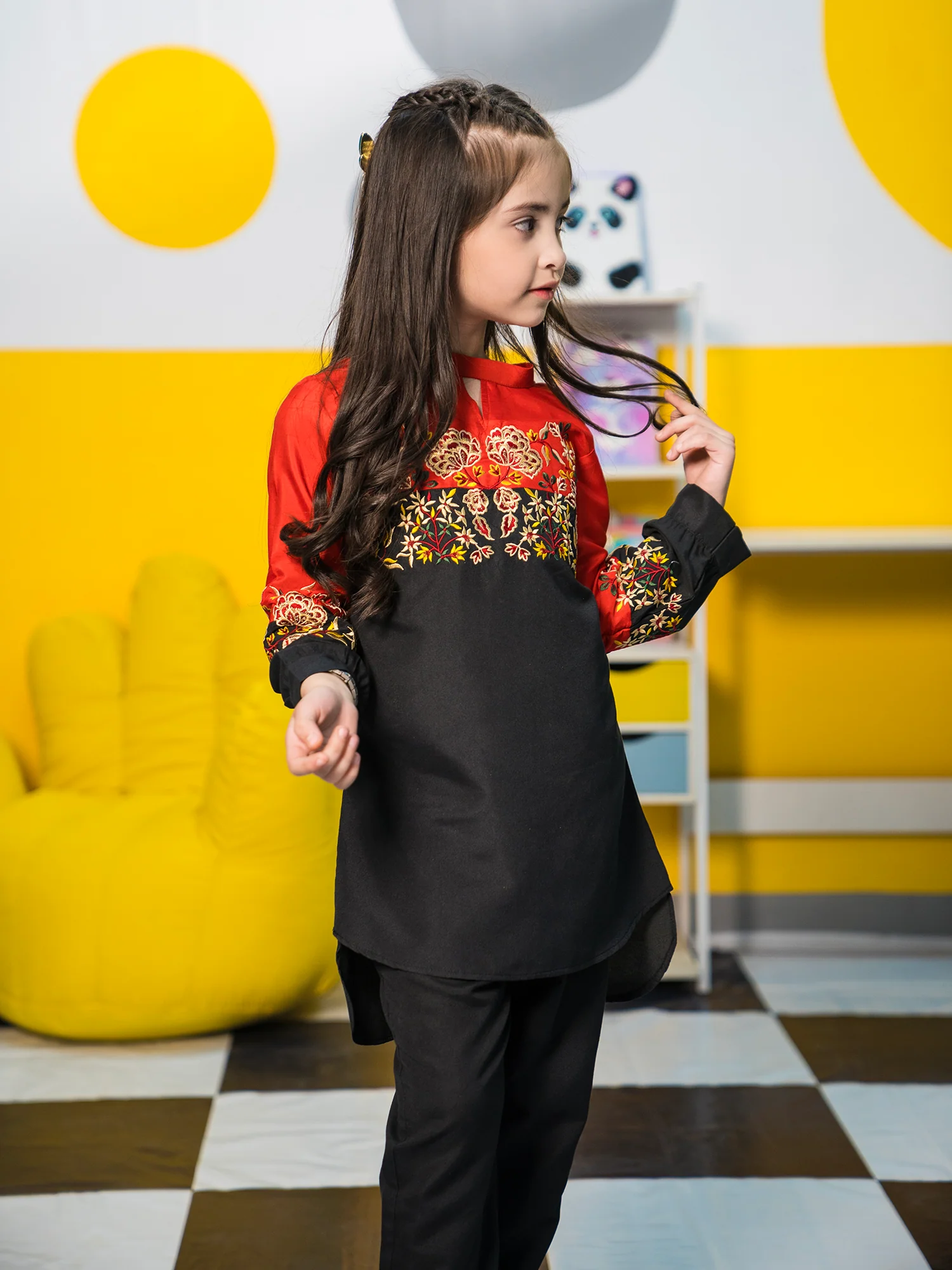 Girls Summer 2Pcs Suit VG79-A - Image 2
