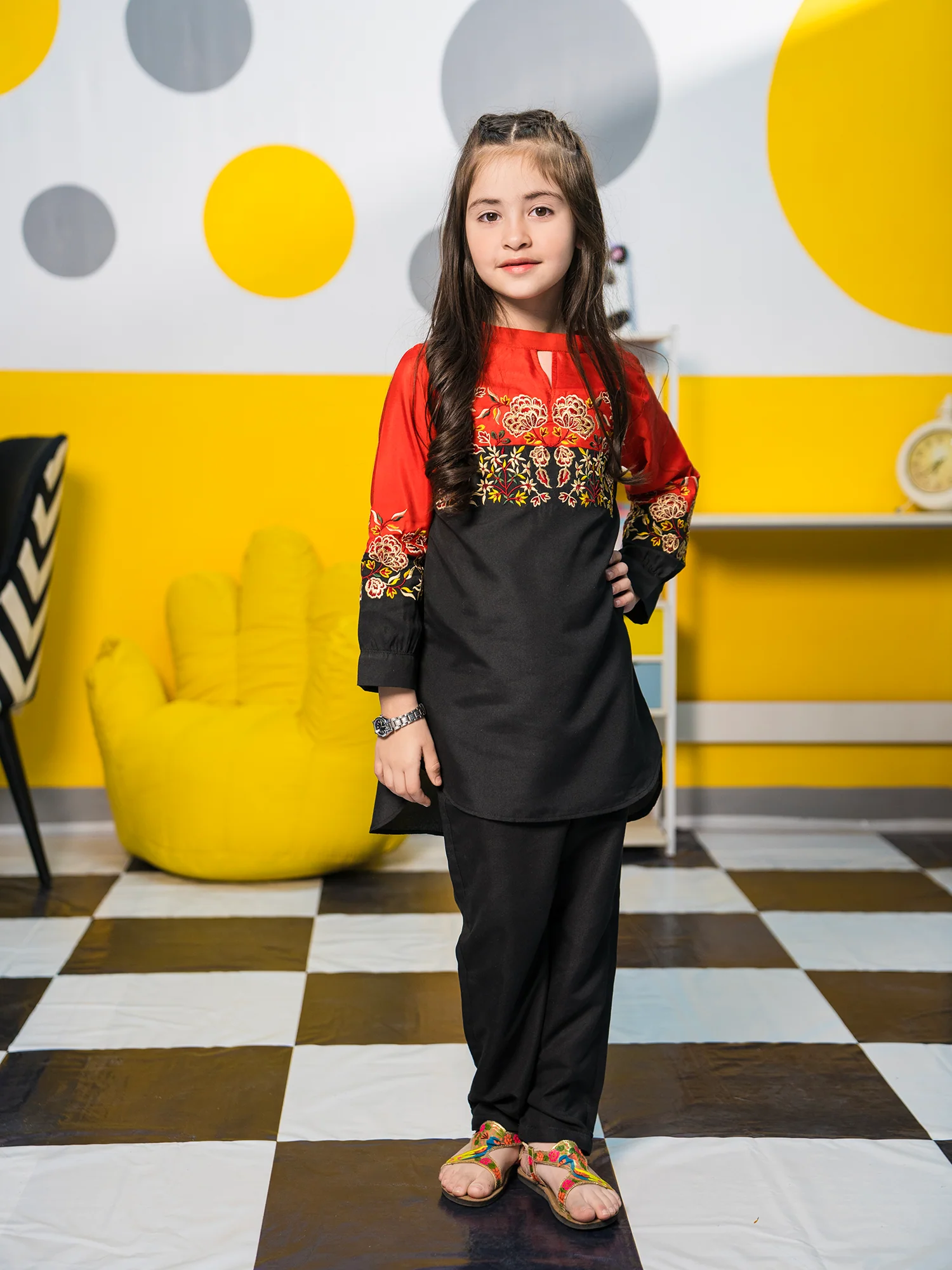 Girls Summer 2Pcs Suit VG79-A - Image 6