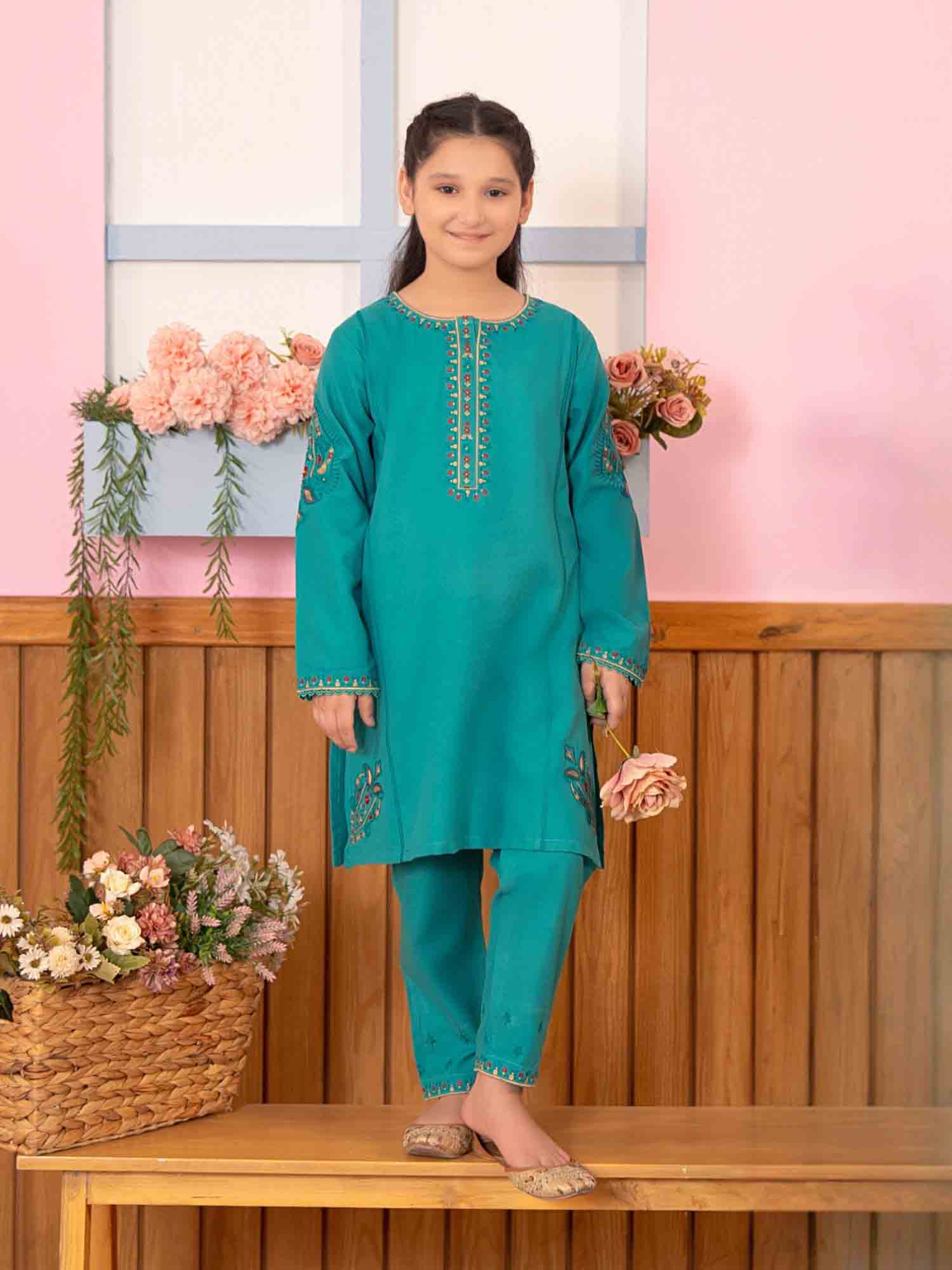 Girls All Season 2Pcs Suit VG88-A - Image 10