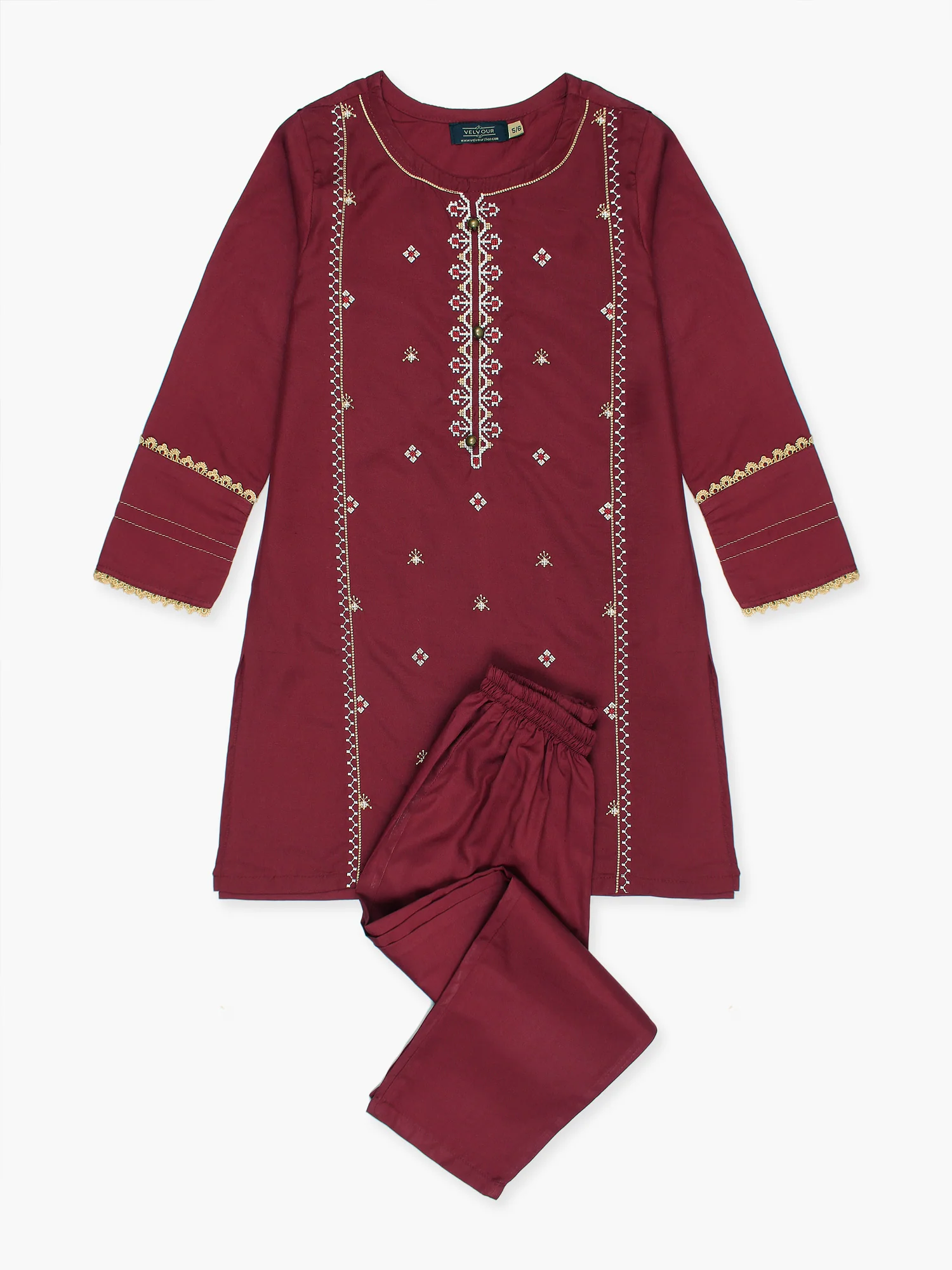 Girls Summer 2Pcs Suit VG87-C - Image 2