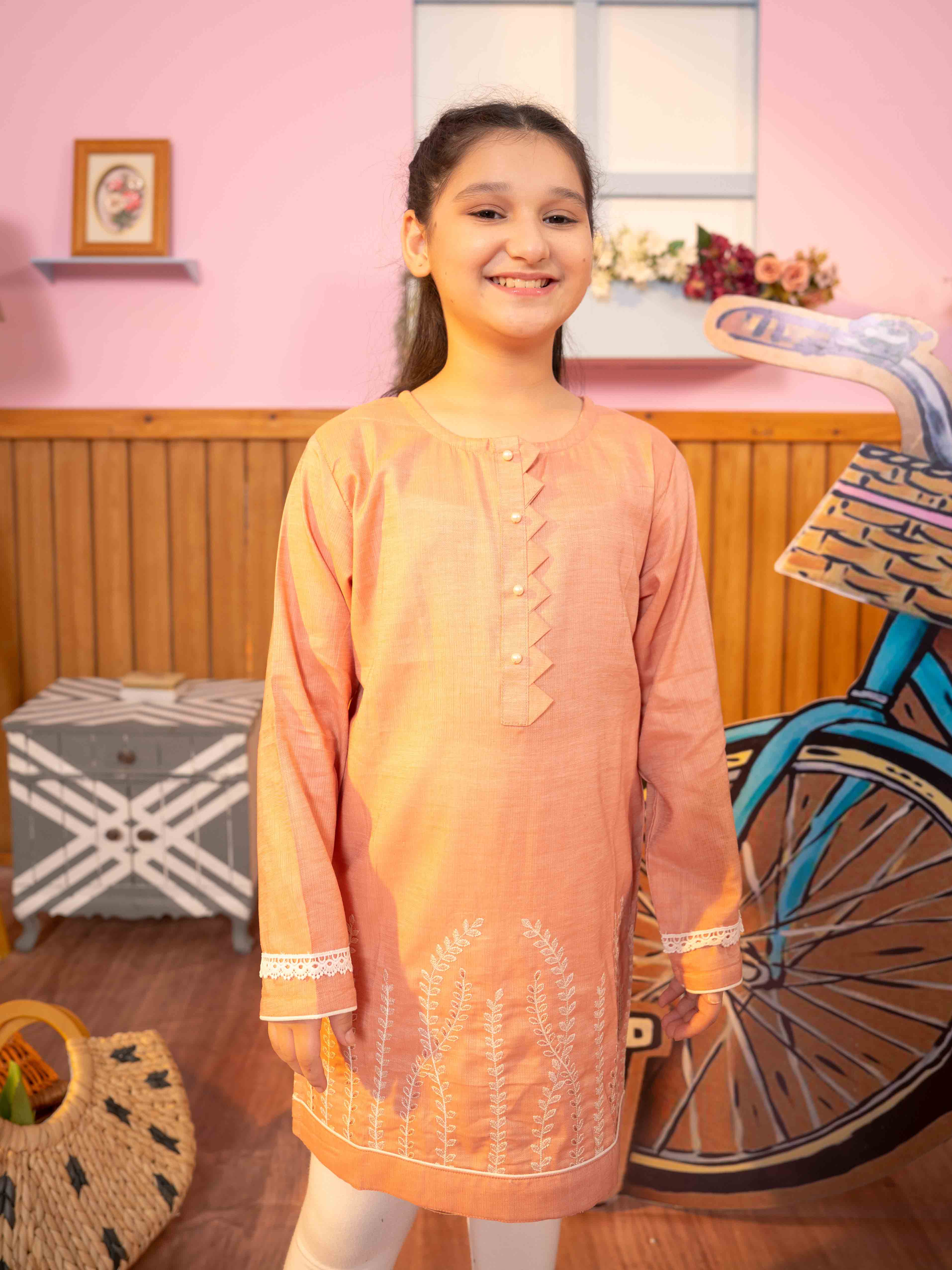 Girls Summer Kurti Tunic VG90-C - Image 5