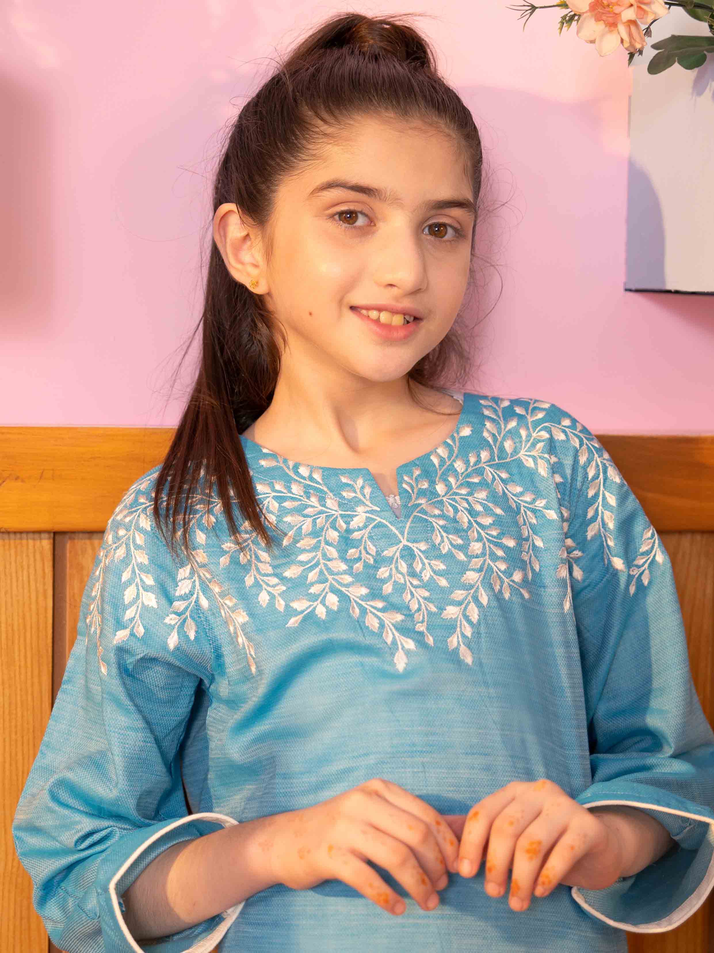 Girls Summer Kurti Tunic VG94-A - Image 3