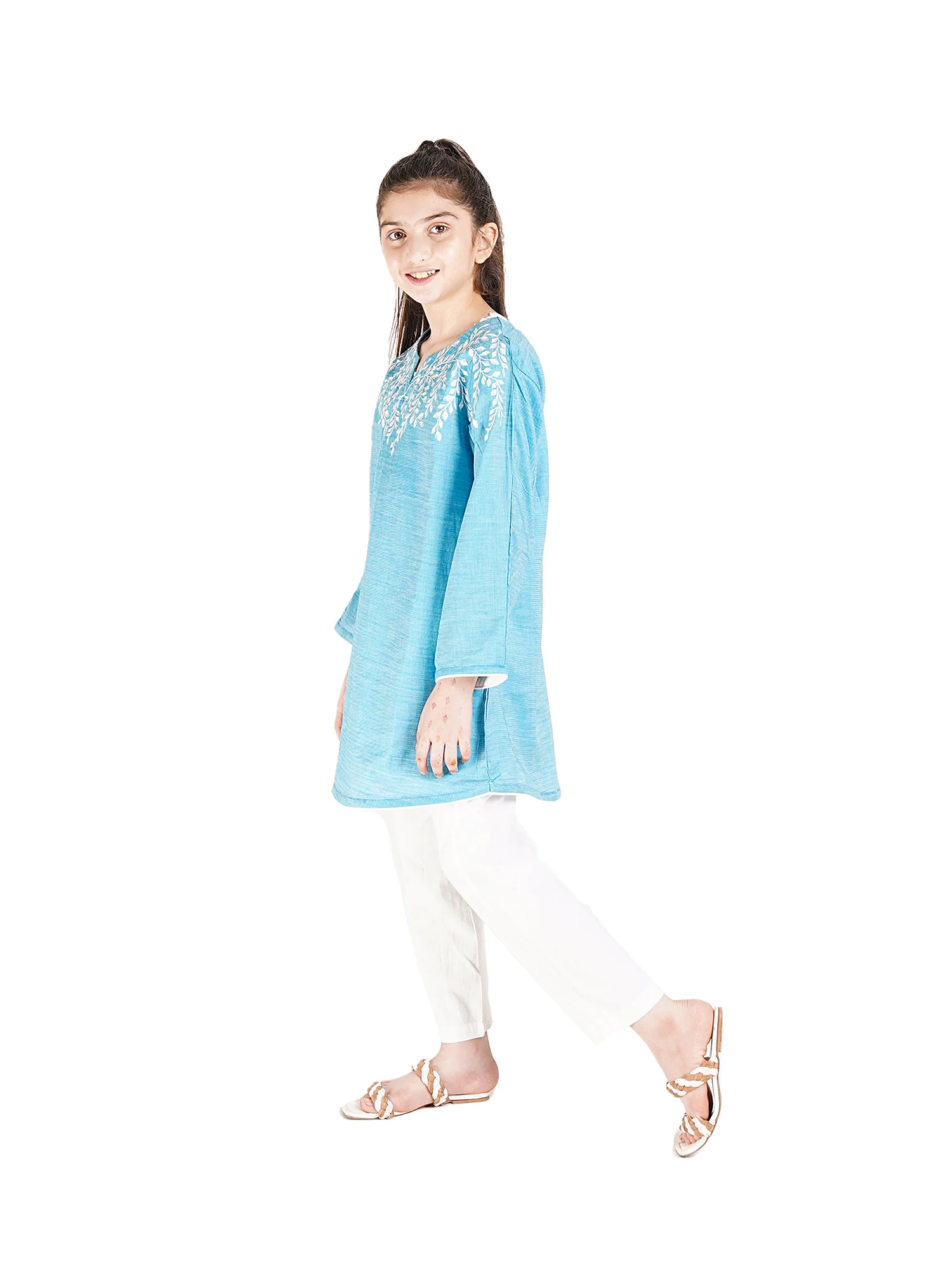 Girls Summer Kurti Tunic VG94-A - Image 4