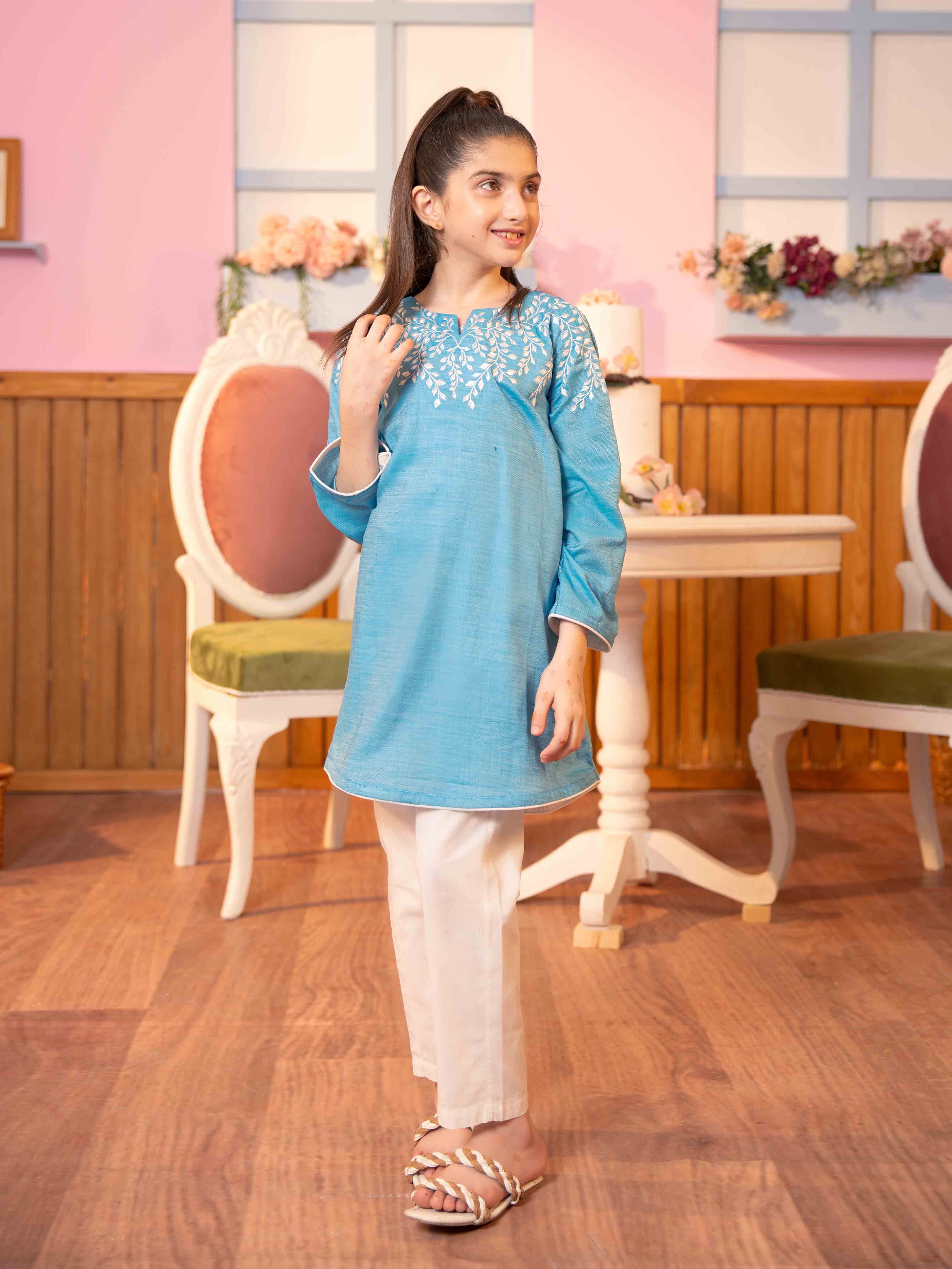 Girls Summer Kurti Tunic VG94-A - Image 7