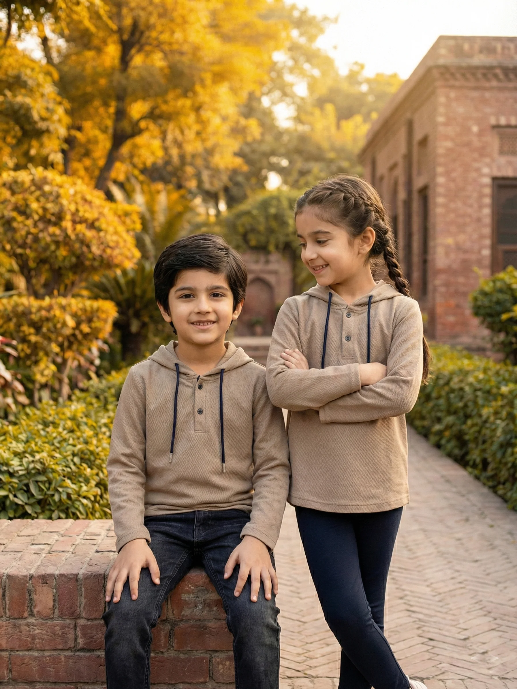 Hooded Full sleeves shirt For Boys & Girls #VWT41-CS - Image 2