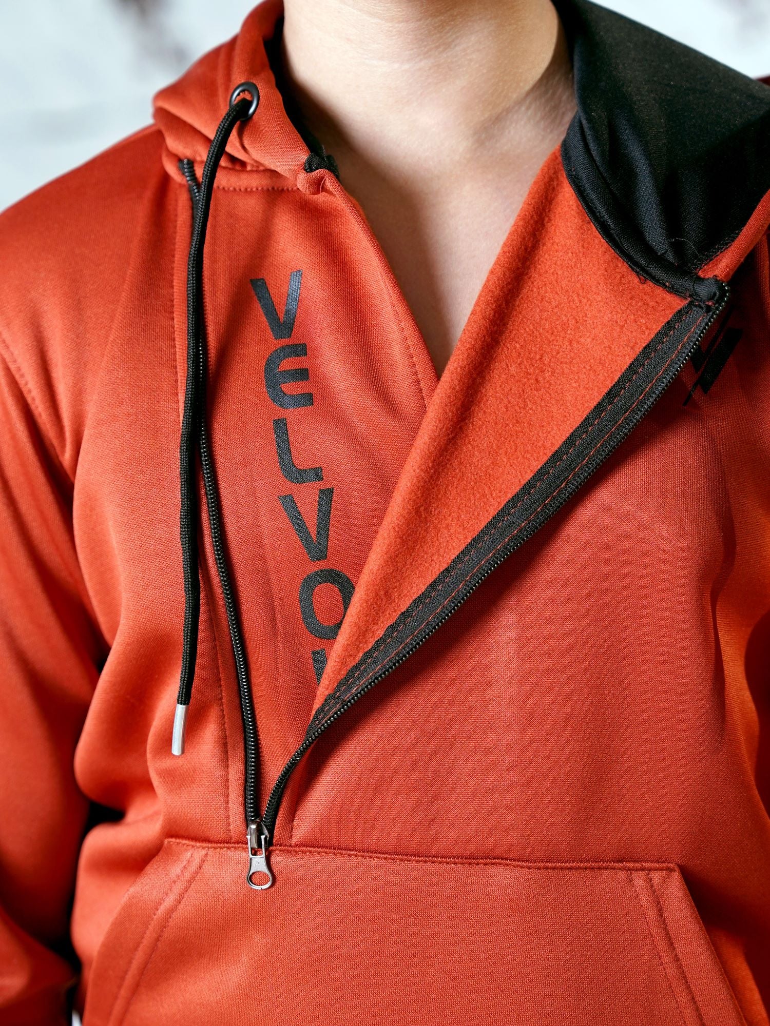 Hooded Tracksuit For Boys & Girls, Fleece #VWT30-C - Image 2