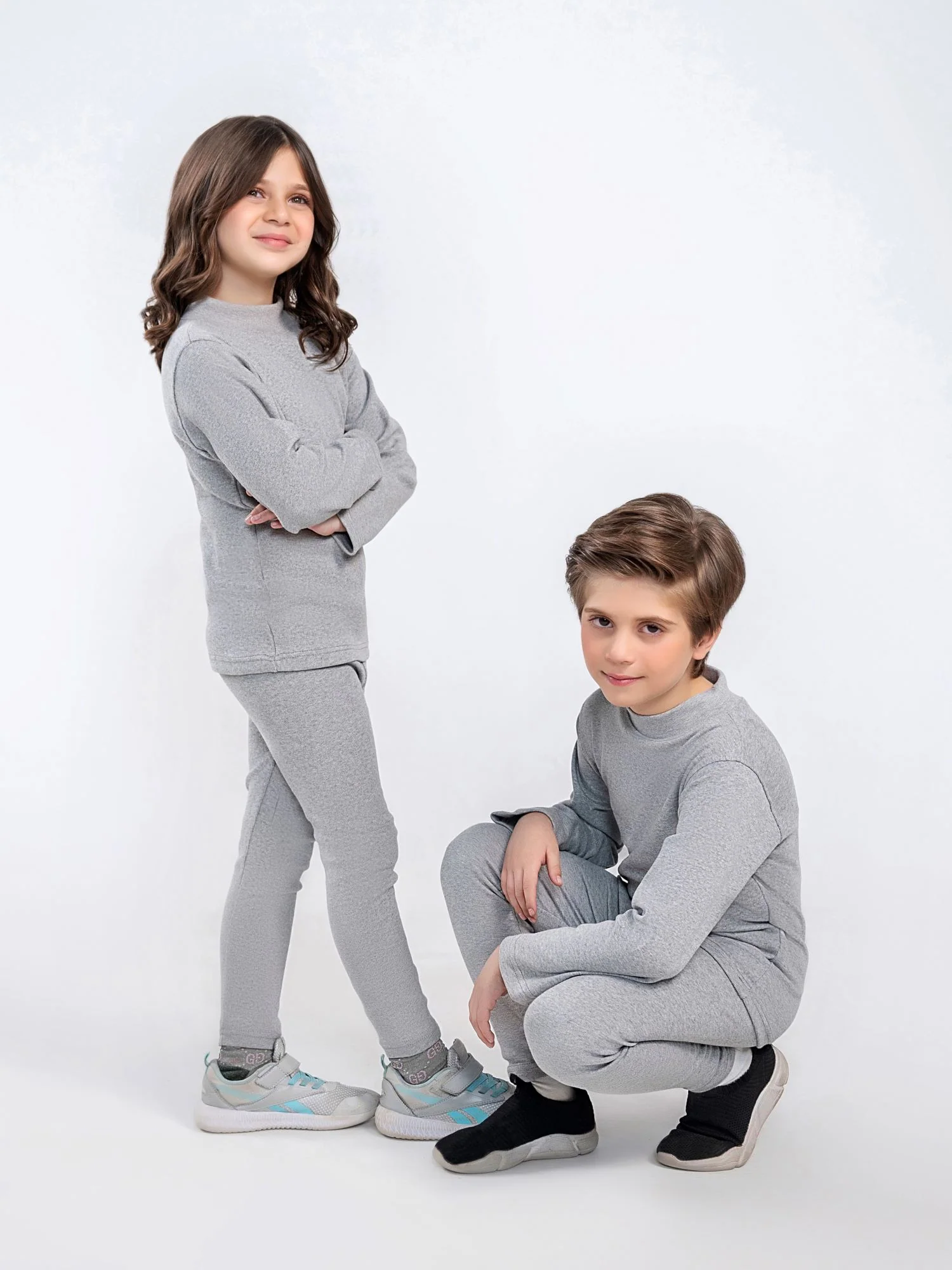 Power stretch ribbed inner suit For Boys & Girls #VIS01 - Image 3