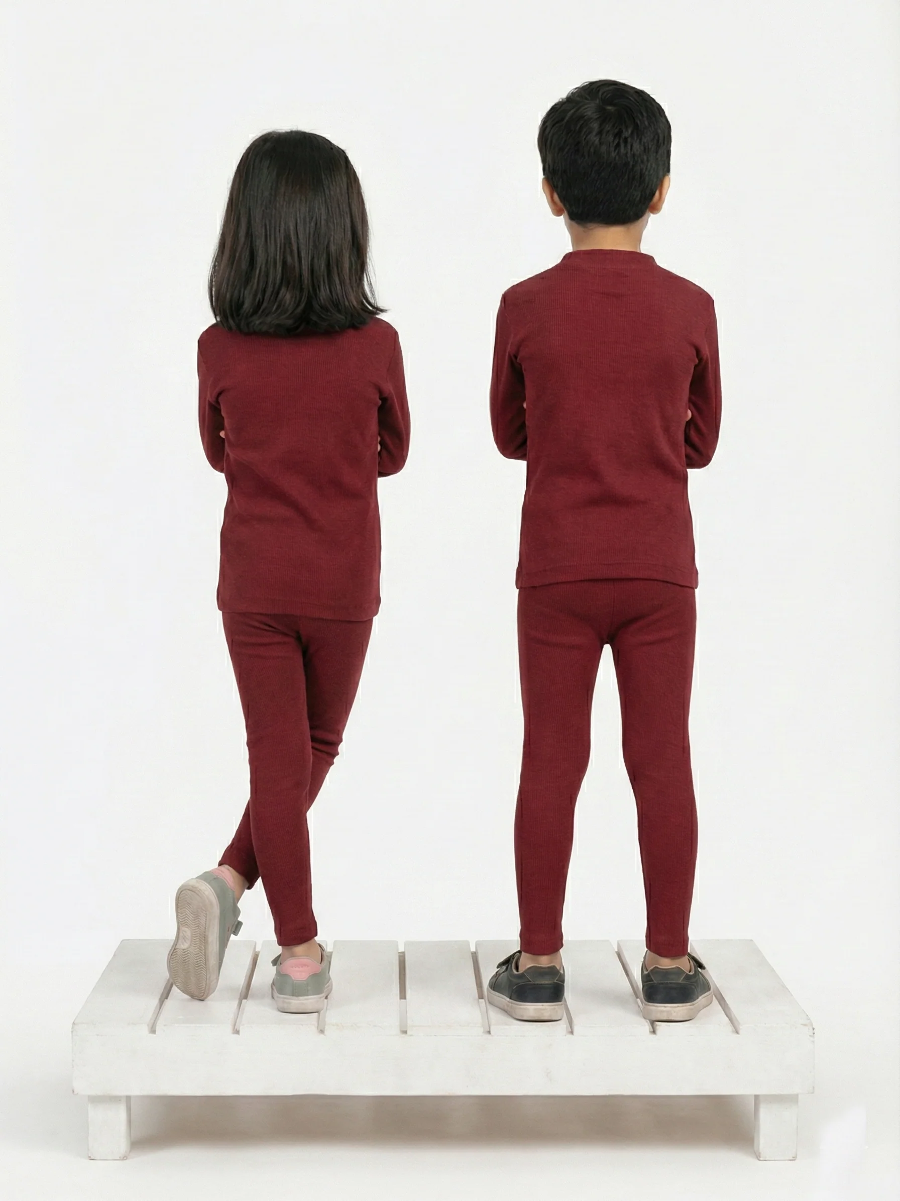 Power stretch ribbed inner suit For Boys & Girls #VIS10-1 - Image 3