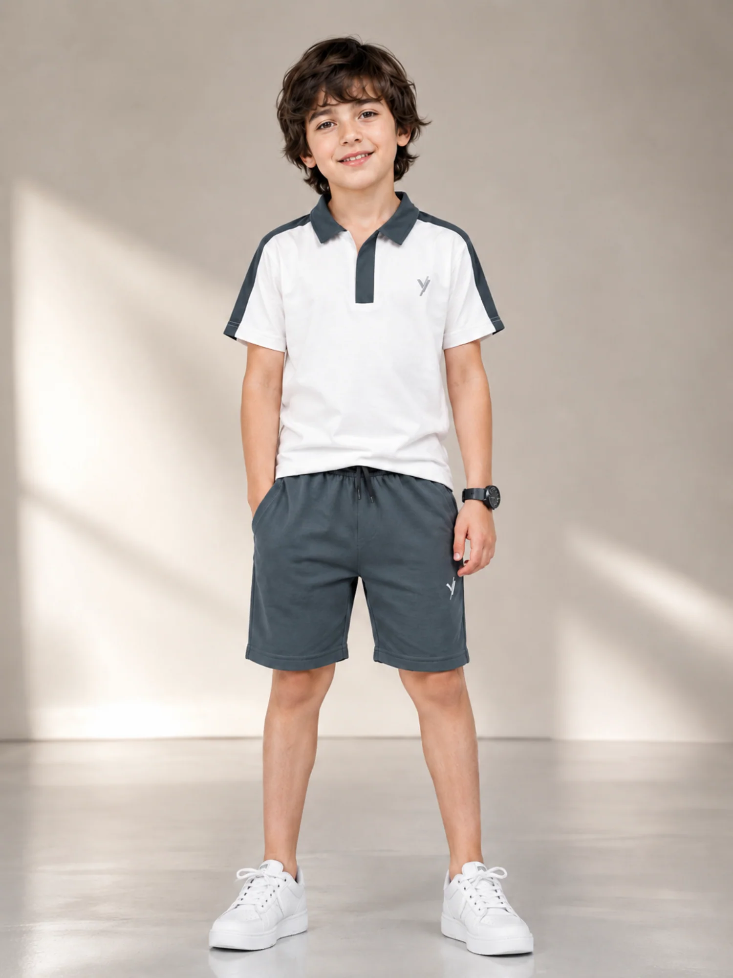 Kids Single Jersey Summer Tracksuit VST73-A
