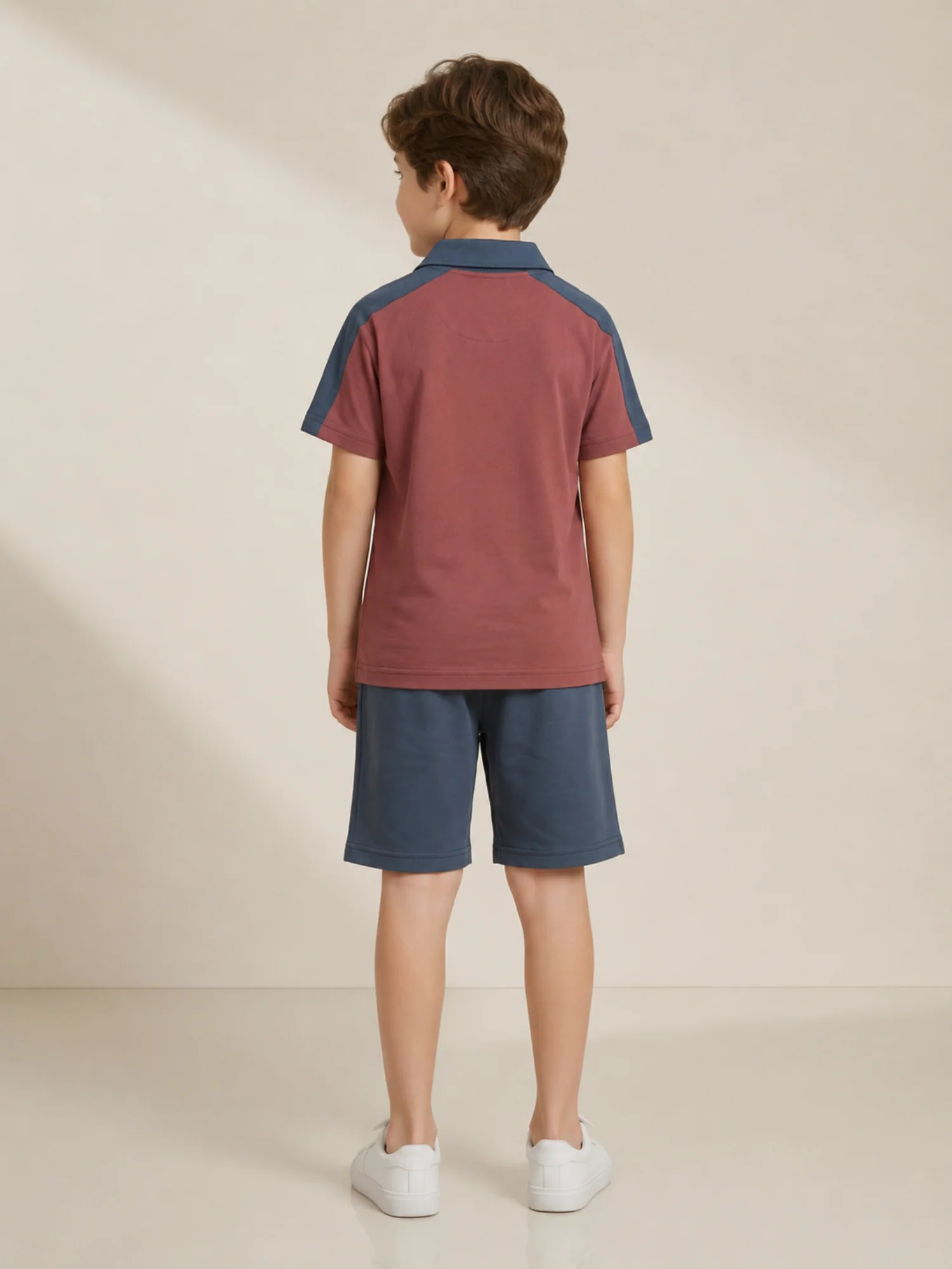 Kids Single Jersey Summer Tracksuit VST73-B - Image 4
