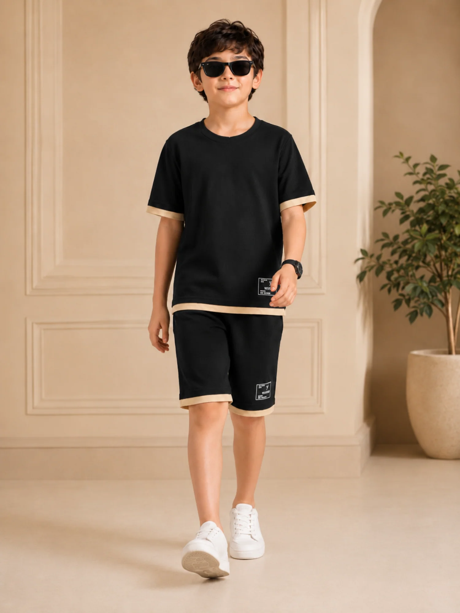 Kids Single Jersey Summer Tracksuit VST74-A - Image 5