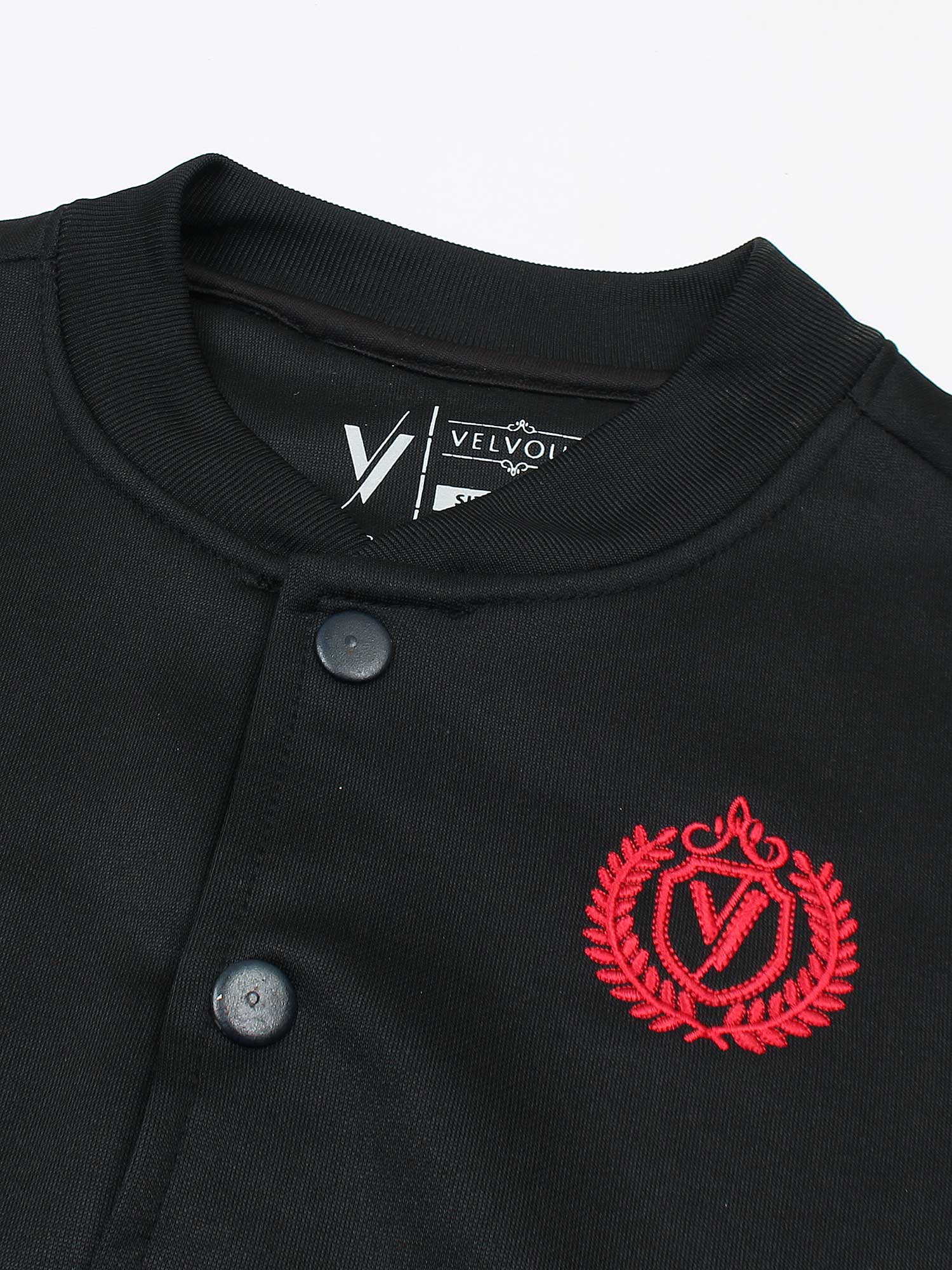 Mock Neck Tracksuit For Boys & Girls, Fleece #VWT24-A - Image 2