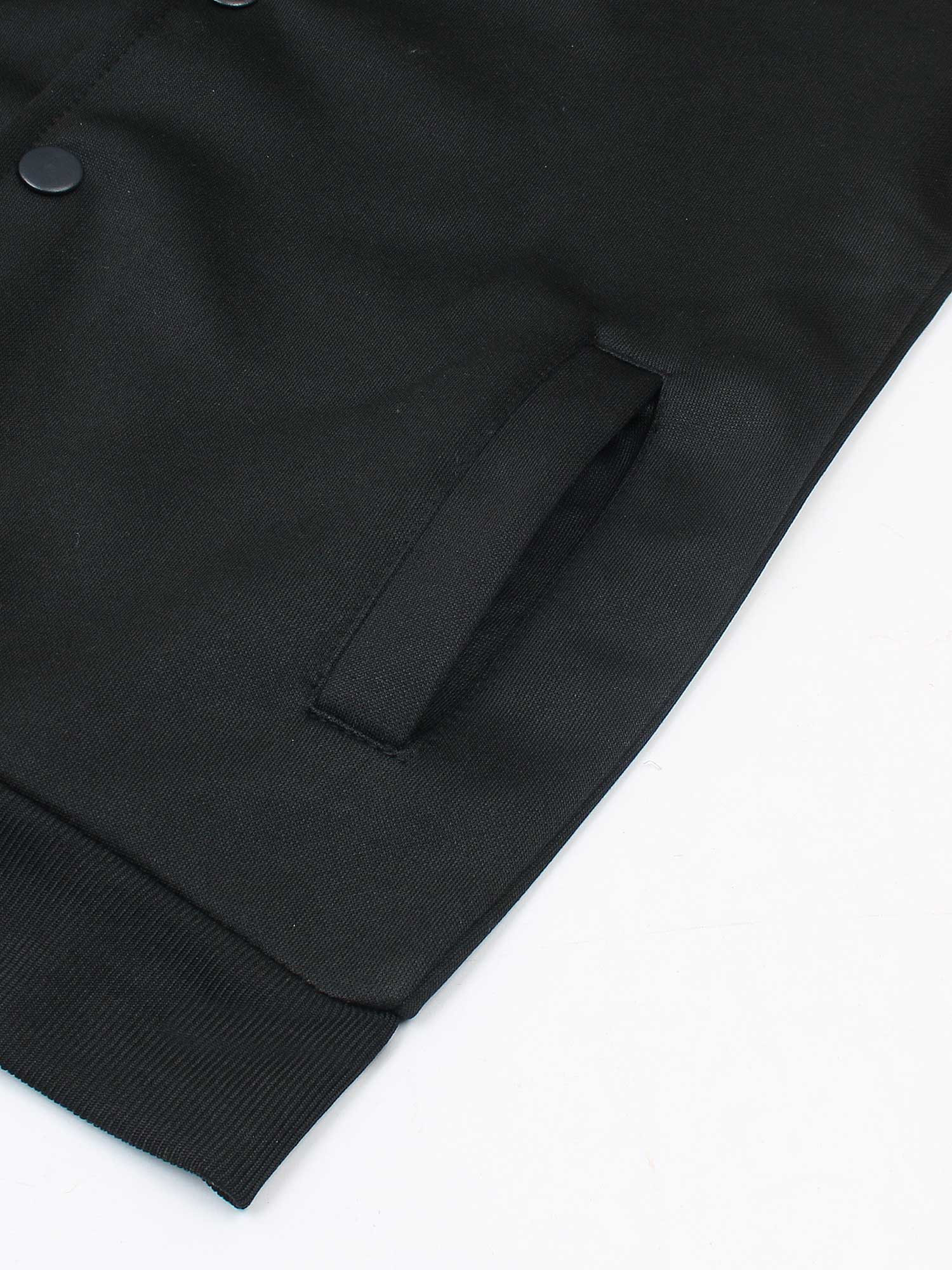 Mock Neck Tracksuit For Boys & Girls, Fleece #VWT24-A - Image 3