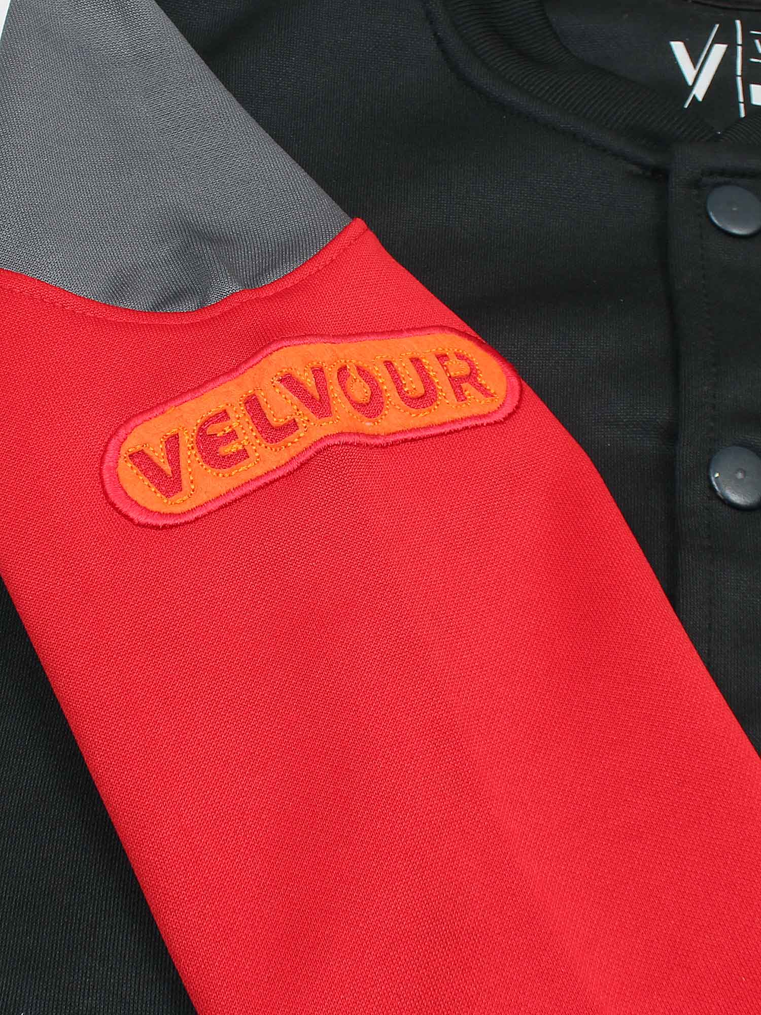 Mock Neck Tracksuit For Boys & Girls, Fleece #VWT24-A - Image 5