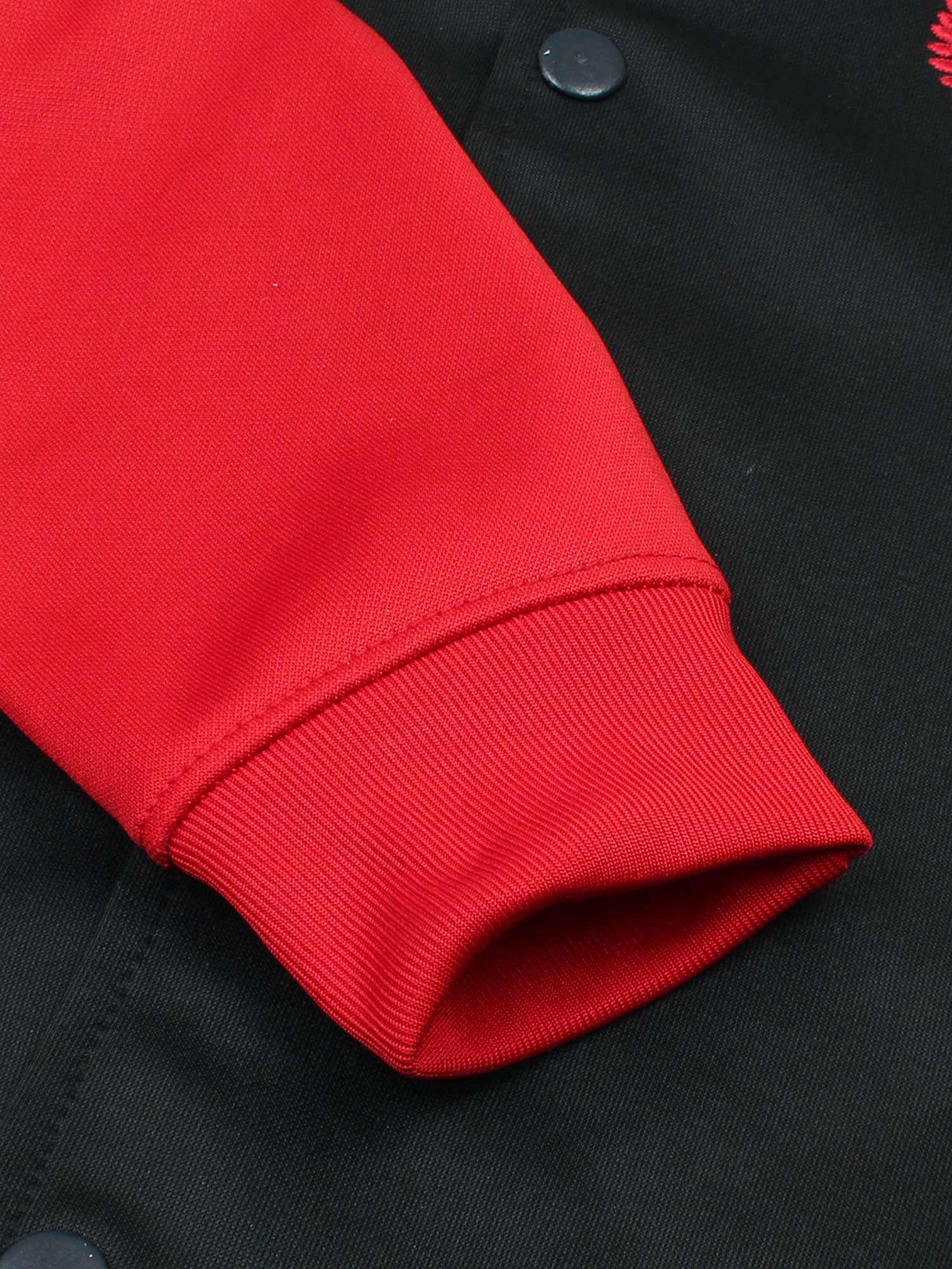 Mock Neck Tracksuit For Boys & Girls, Fleece #VWT24-A - Image 6