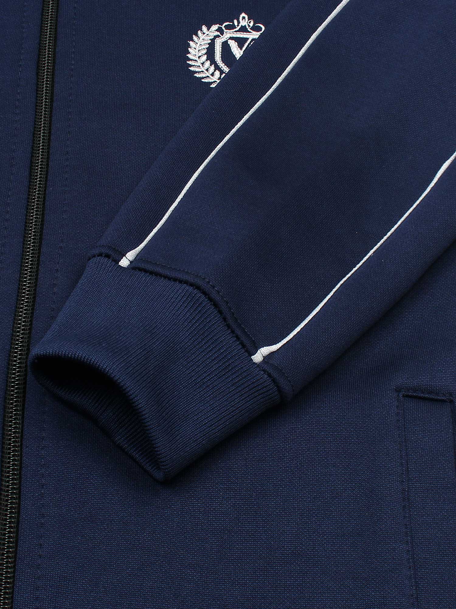 Mock Neck Tracksuit For Boys & Girls, Poly Athletic Fleece #VWT012-A - Image 9