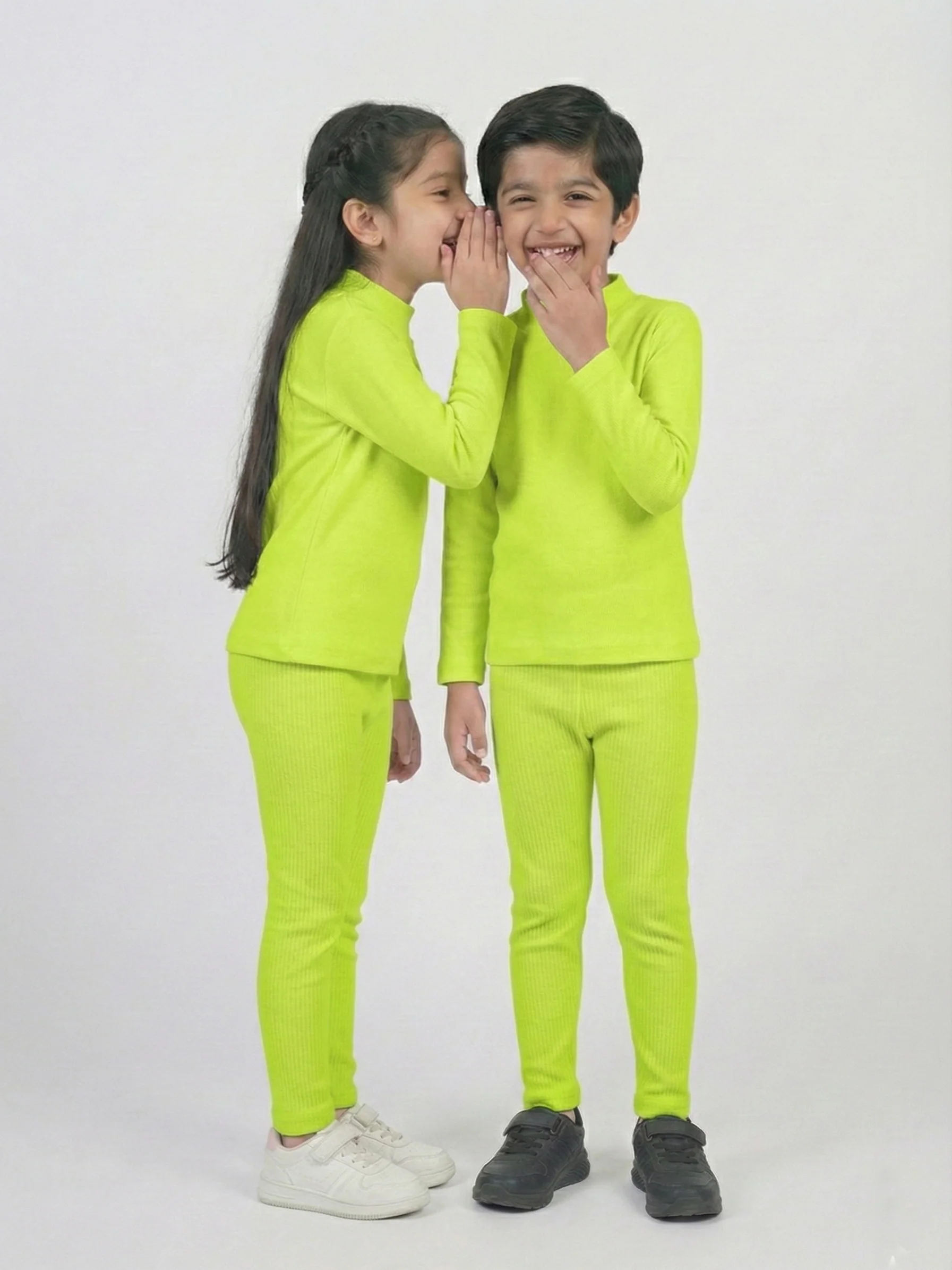 Power stretch ribbed inner suit For Boys & Girls #VIS08 - Image 3